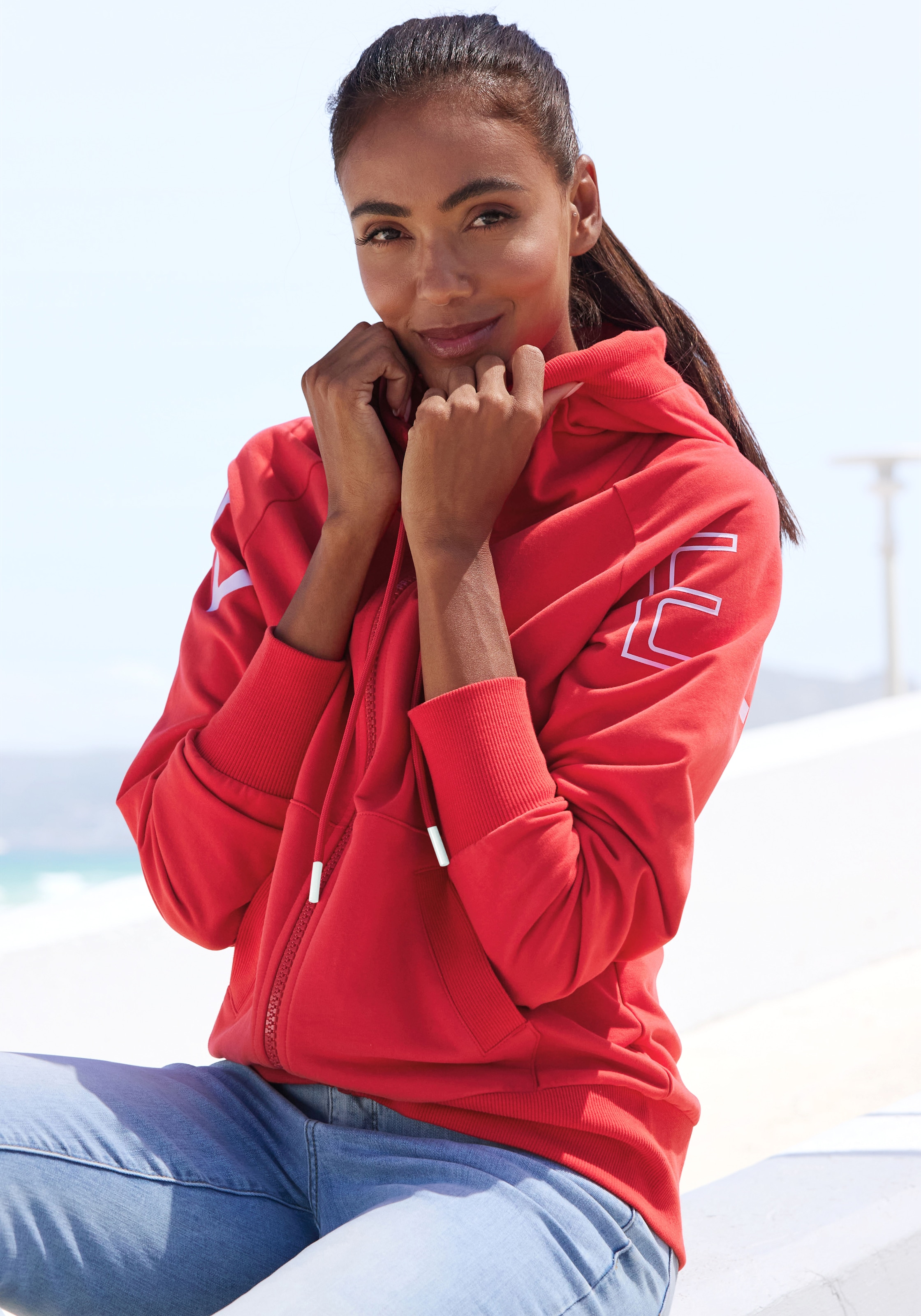 Elbsand Kapuzensweatjacke »Kinea«