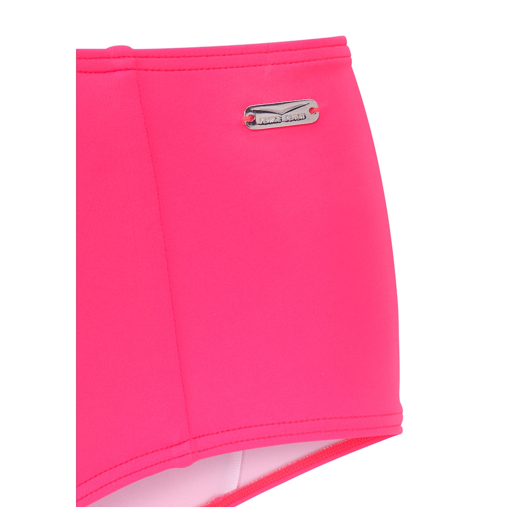 Venice Beach Highwaist-Bikini-Hose »Planet«, in angesagter Schnittform