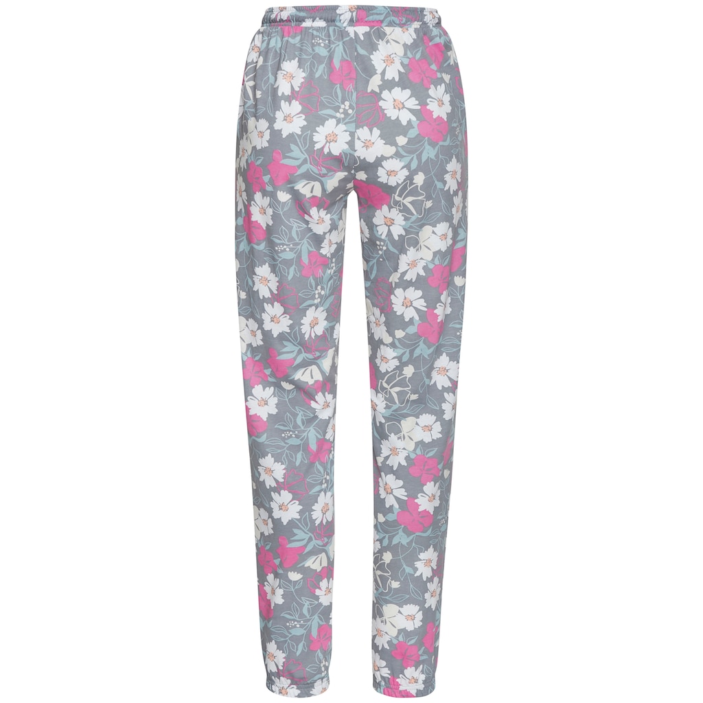 Vivance Dreams Pyjamahose, mit schönem Alloverdruck