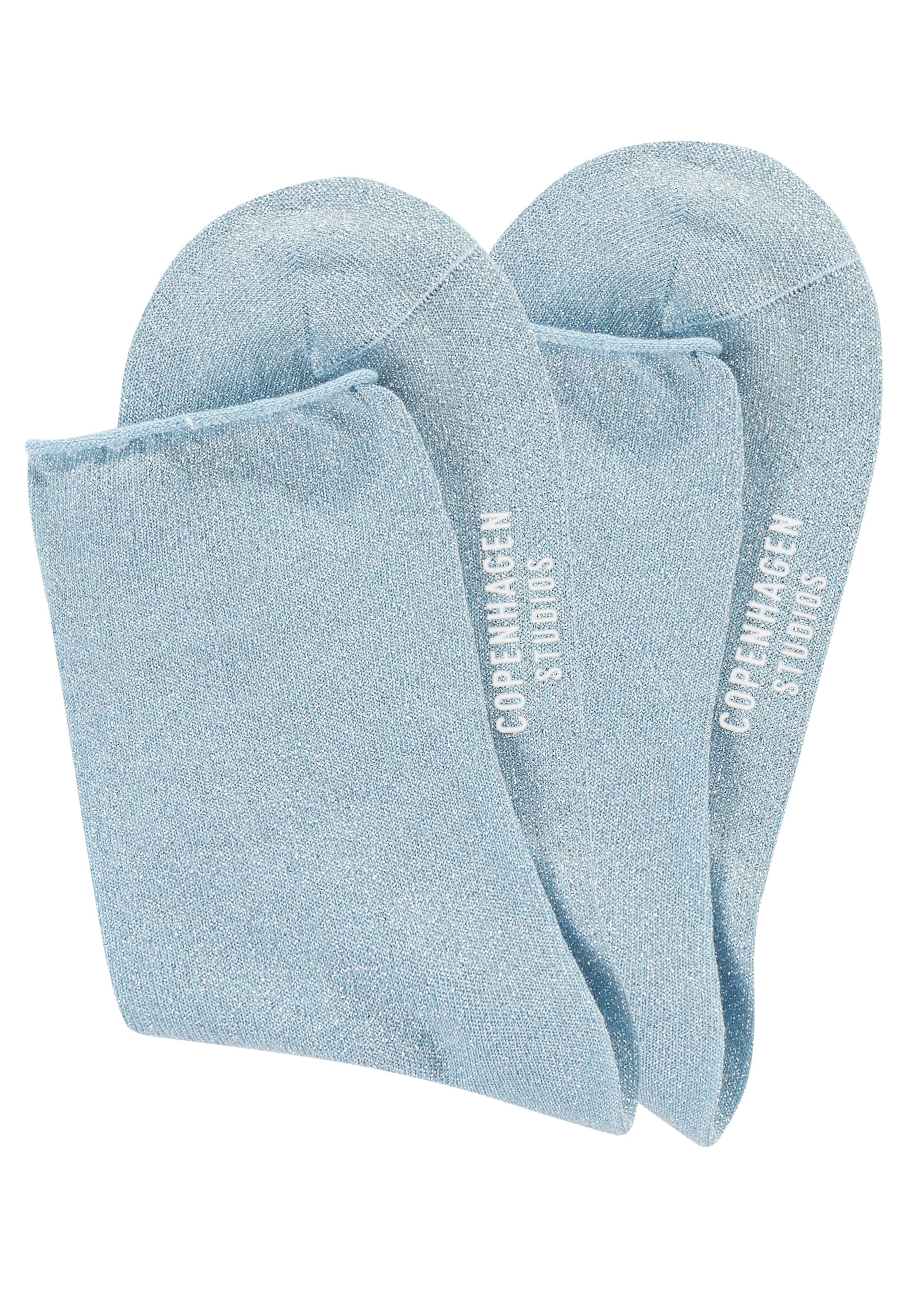 Copenhagen Studios Chaussettes Paquet, 2 Couple tlg. avec fils métalliques scintillants