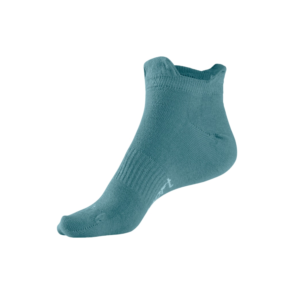 Bench. Sneakersocken, (Packung, 6 Paar), mit feiner Mesh Konstruktion und Mittelfussgummi