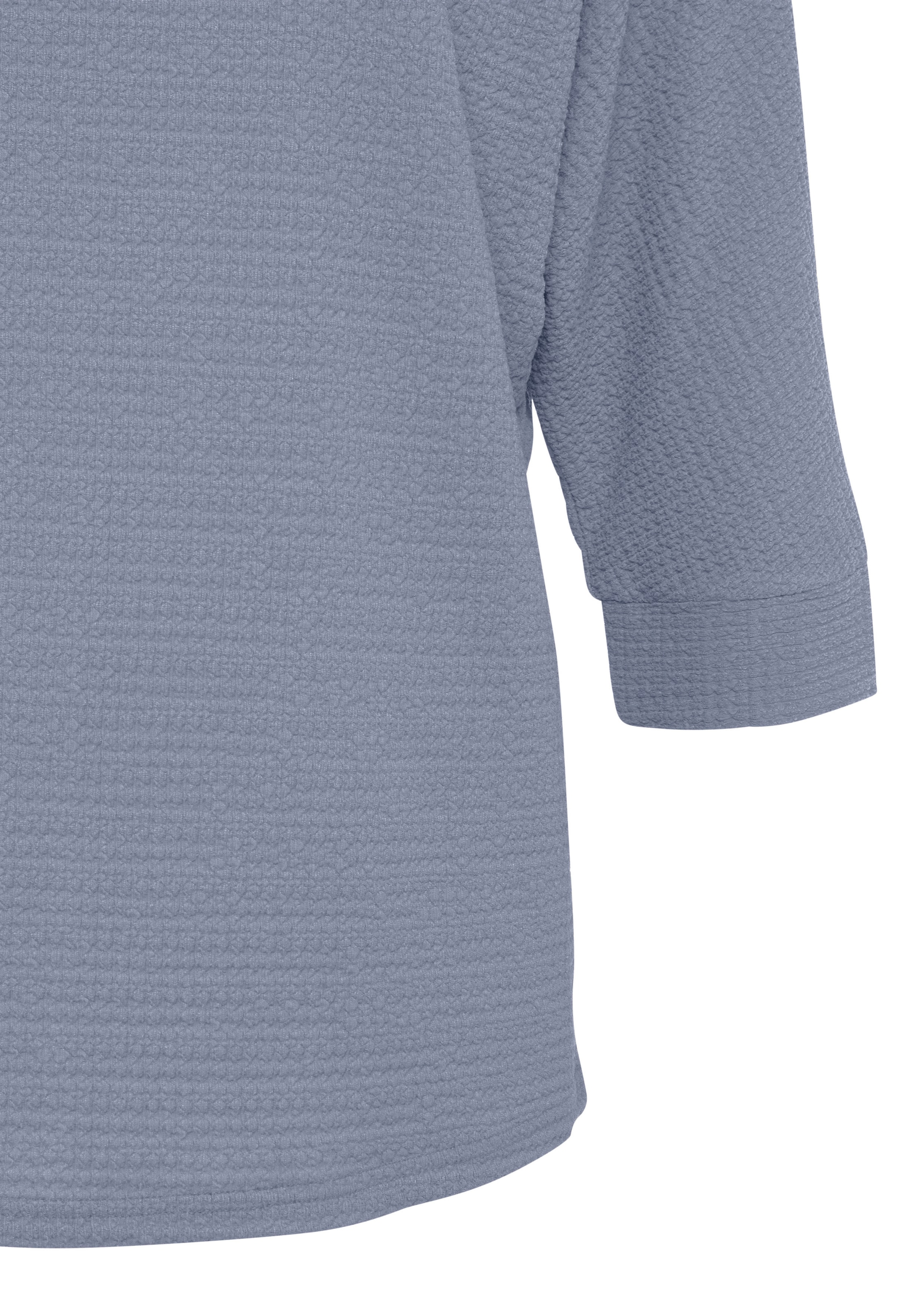 Vivance 3/4-Arm-Shirt »aus bügelfreier Crêpe-Qualität«