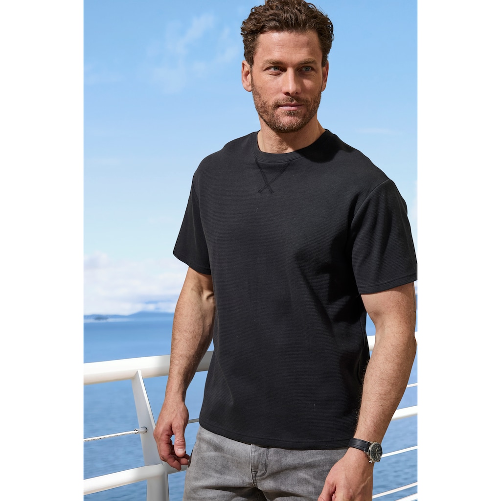 John Devin 5-Pocket-Jeans »Straight-fit Jeans«, aus elastischer Denim-Qualität