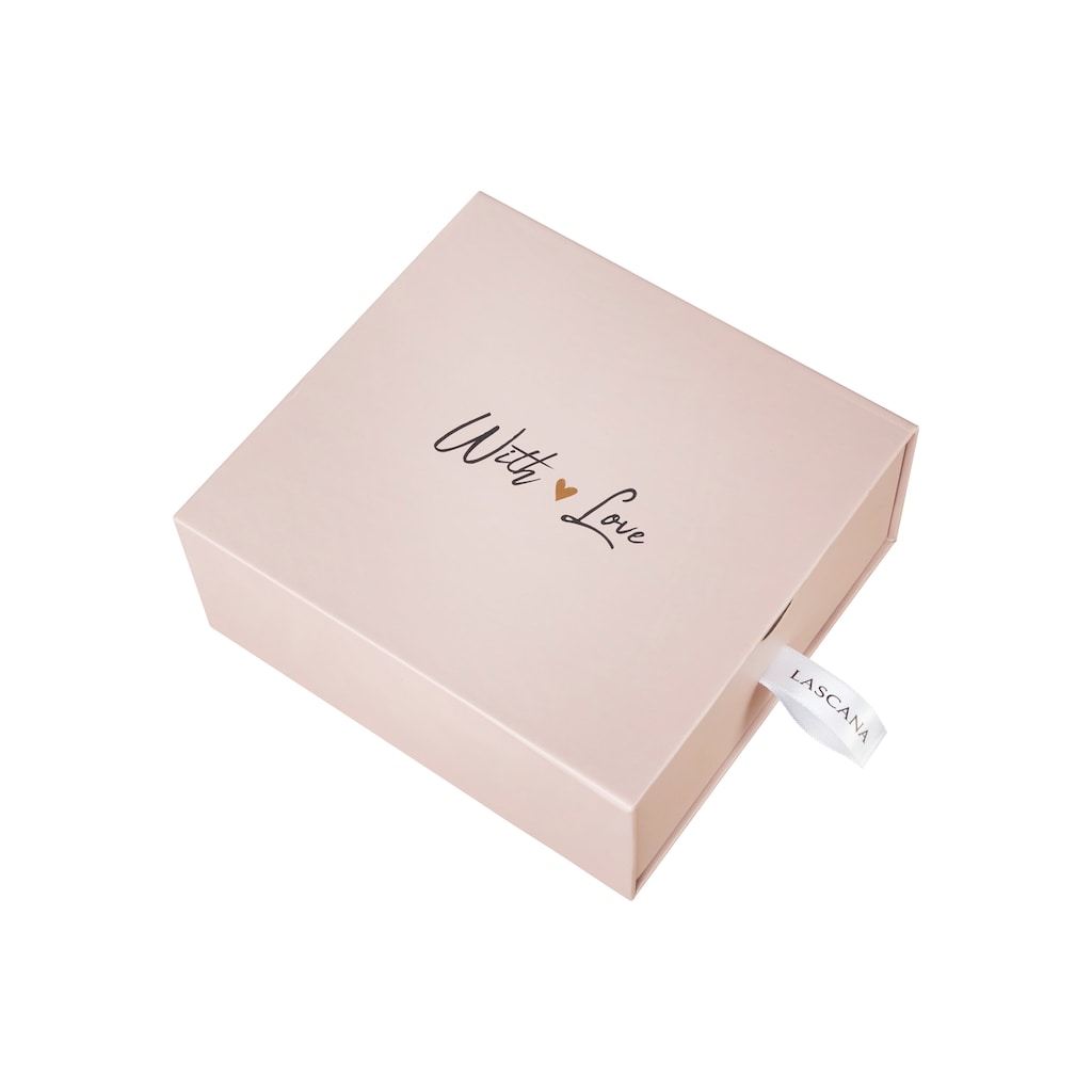 LASCANA Bikinislip »Bikinislip«, (Packung, 4 St.), aus elastischer Baumwolle, in schöner Box