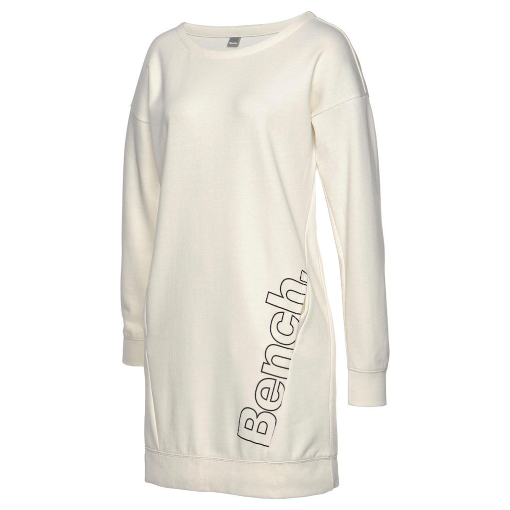 Bench. Loungewear Sweatkleid, mit seitlichem Logoprint