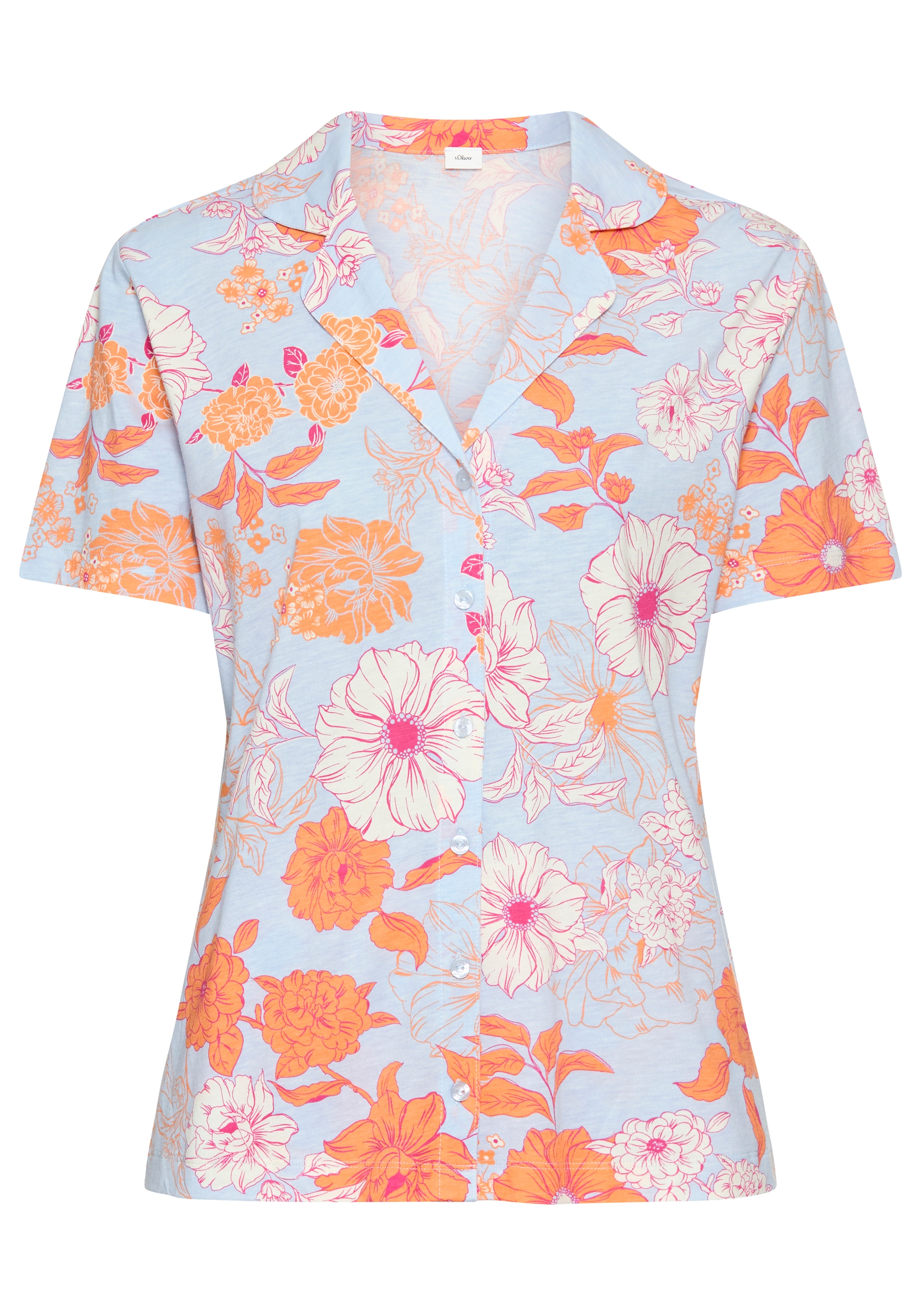s.Oliver Shorty Ensemble, 2 avec motif floral