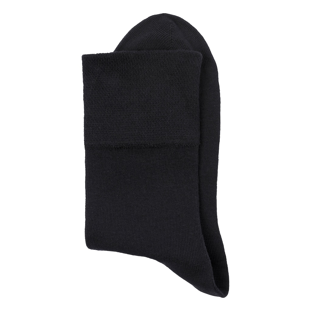H.I.S Socken, (Packung, 6 Paar), mit Komfortbund auch für Diabetiker geeignet