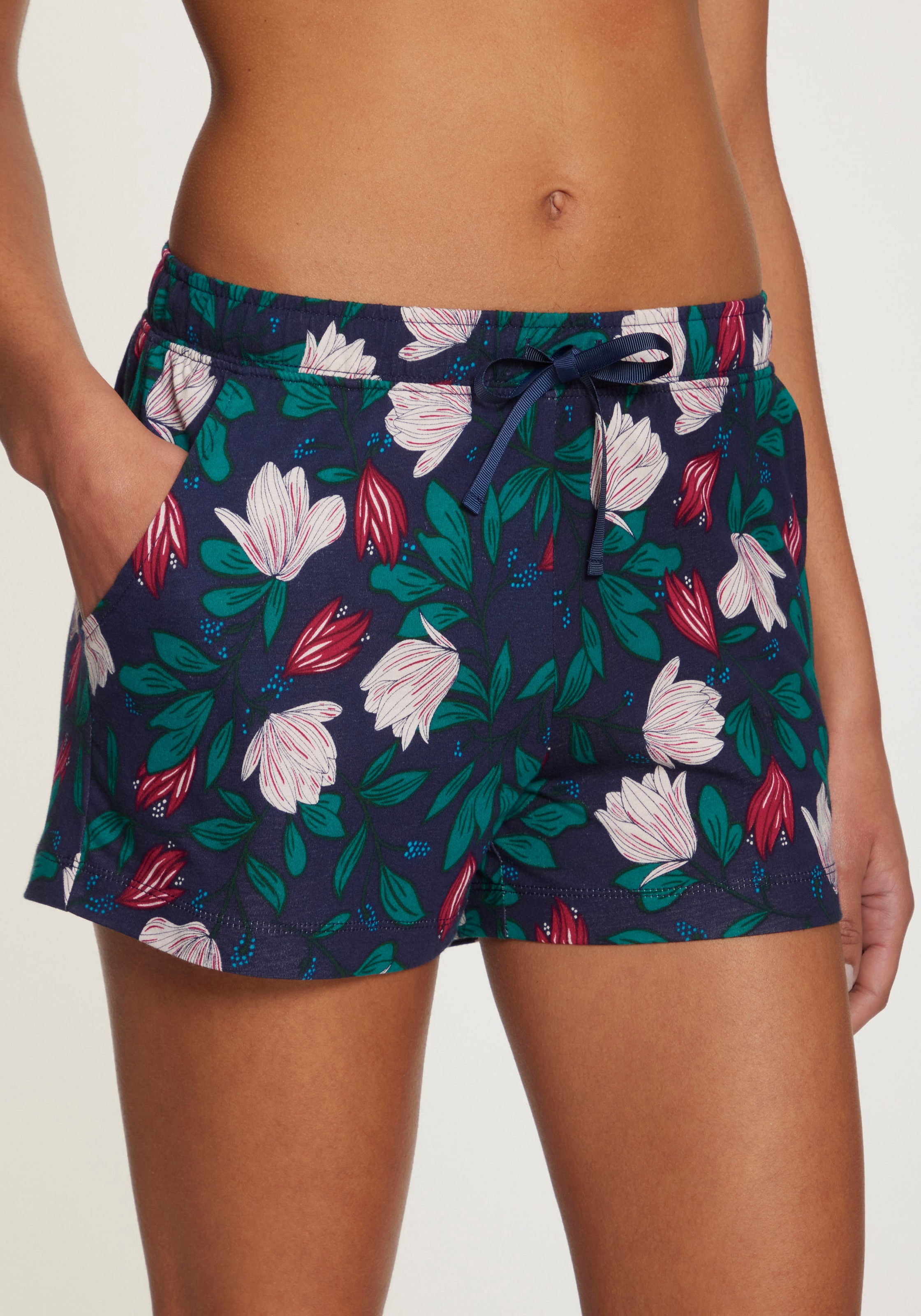 s.Oliver Schlafshorts mit schönem Muster