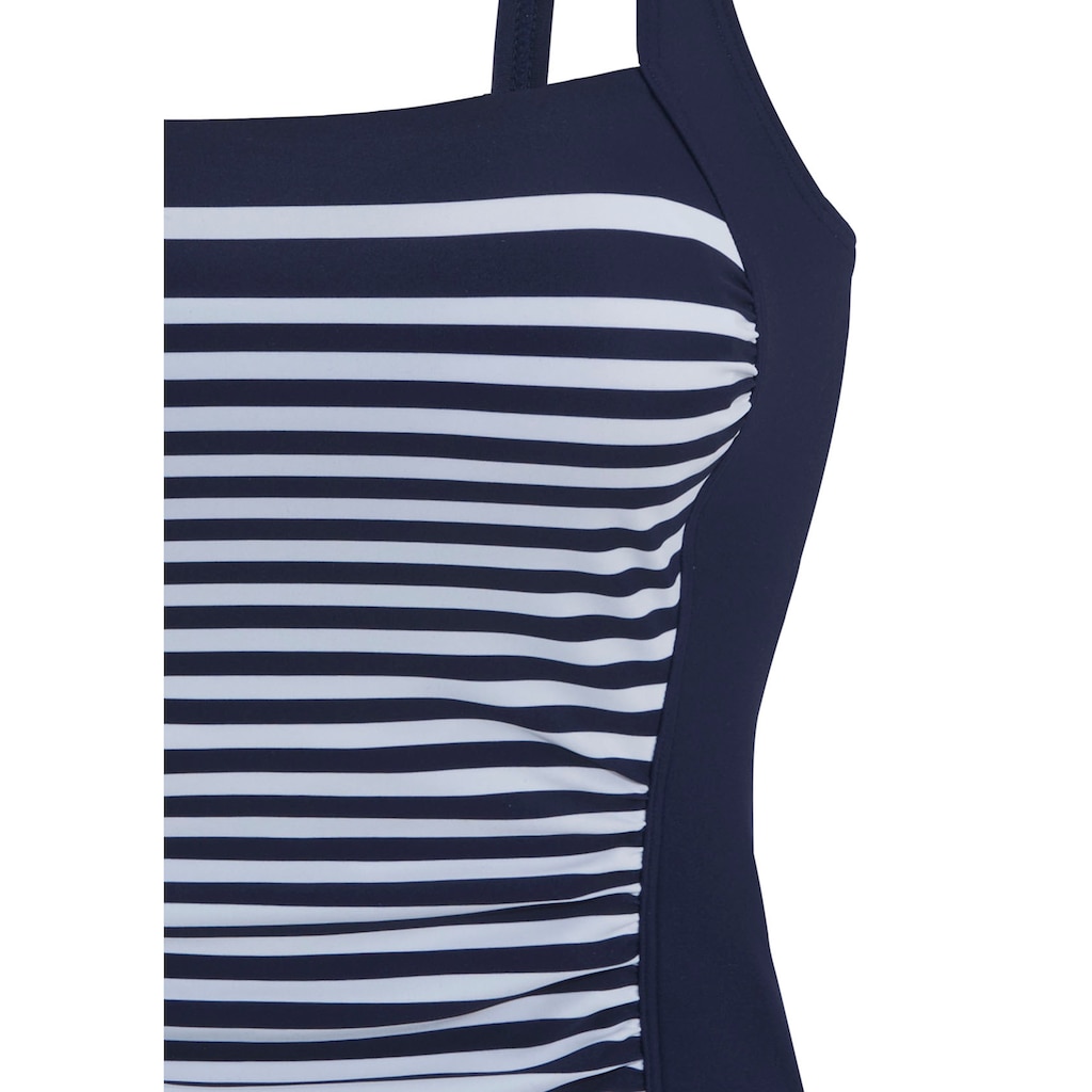 LASCANA Tankini-Top »Myst«, mit platziertem Streifen-Design