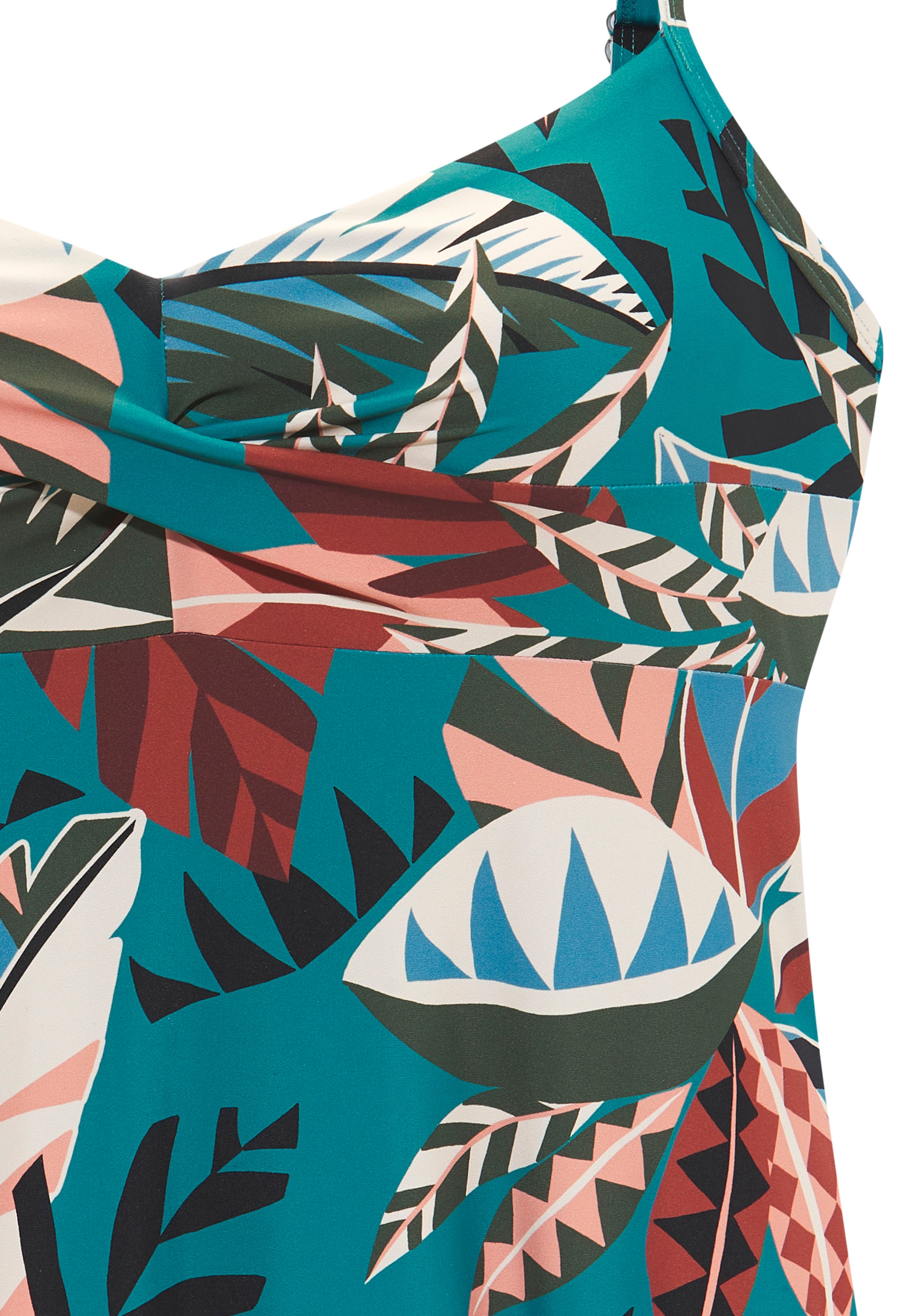 Buffalo Haut de tankini à armatures »Moana« mit modernem Allover-Print