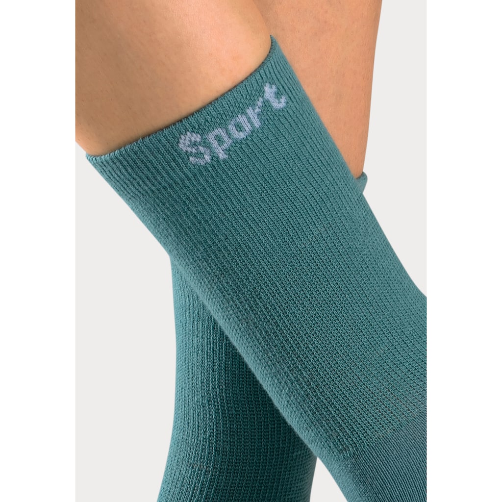 Bench. Sportsocken, (Packung, 6 Paar), mit antibakterieller Feuchtigkeitsregulierung