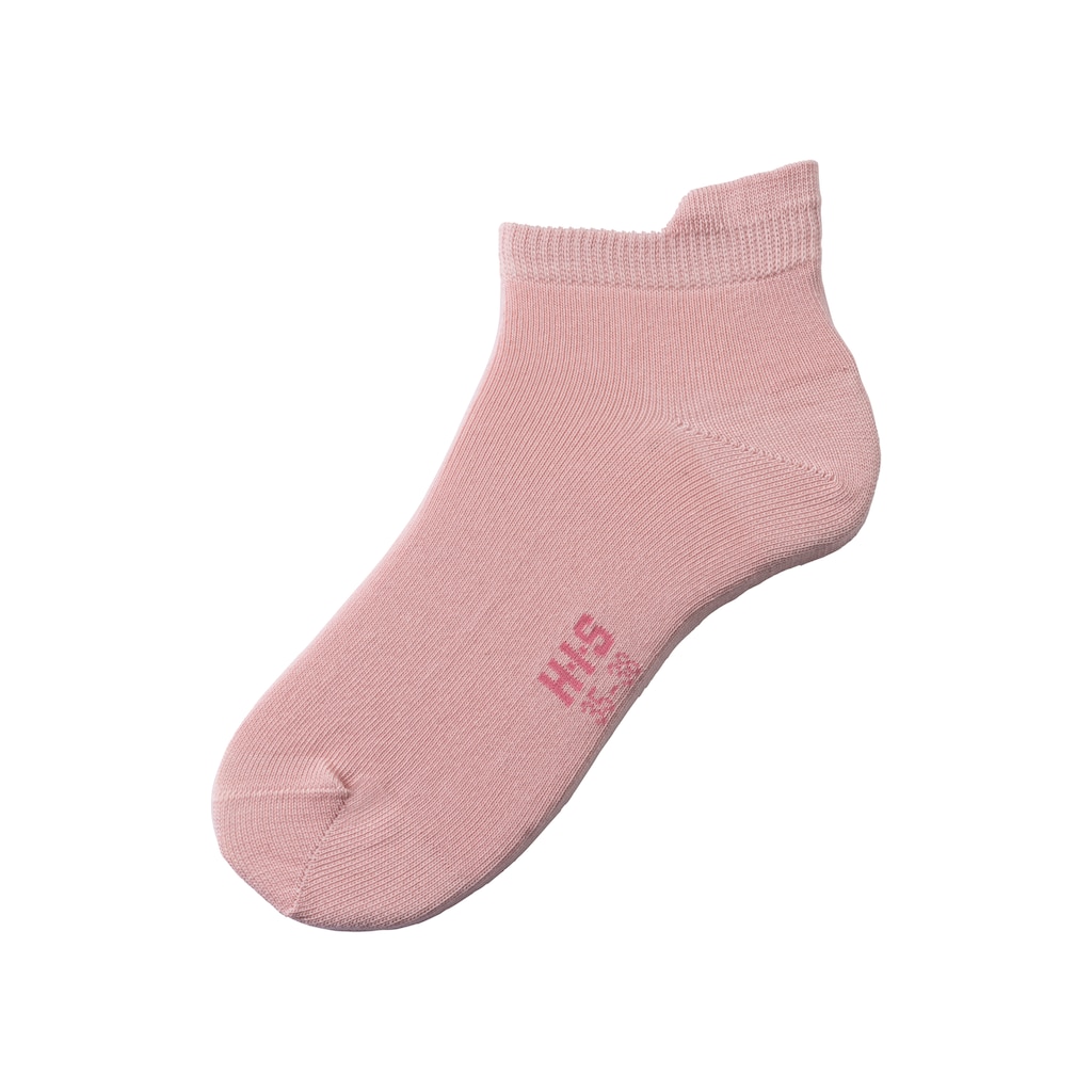 H.I.S Sneakersocken, (Packung, 8 Paar), mit verlängertem Bündchen hinten