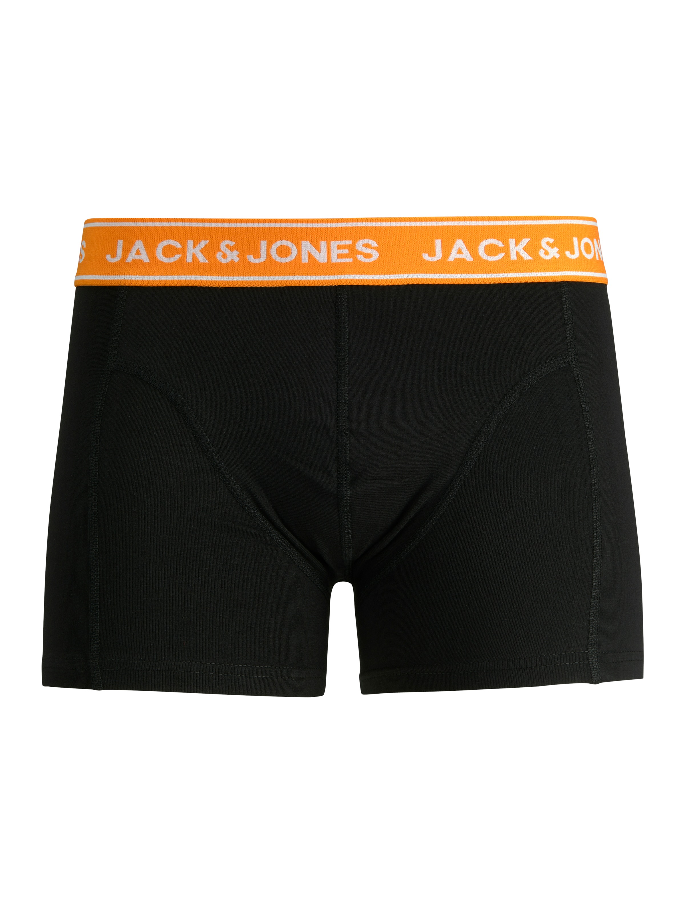 Jack & Jones Tronc »JACCRISP im 6er Pack mit Logobund und Stretchkomfort« Packung, 6 cuis unifarben mit Farbeinsatz, modisch, eng anliegend, Baumwollmischung