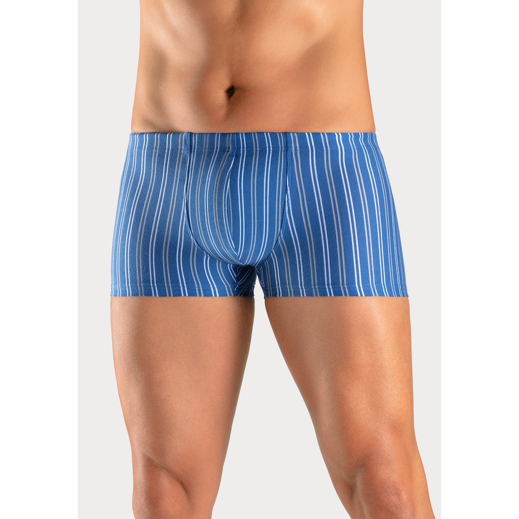 le jogger® Boxer »Boxershorts für Herren«, (Packung, 3 St.), mit garngefärbten Streifen