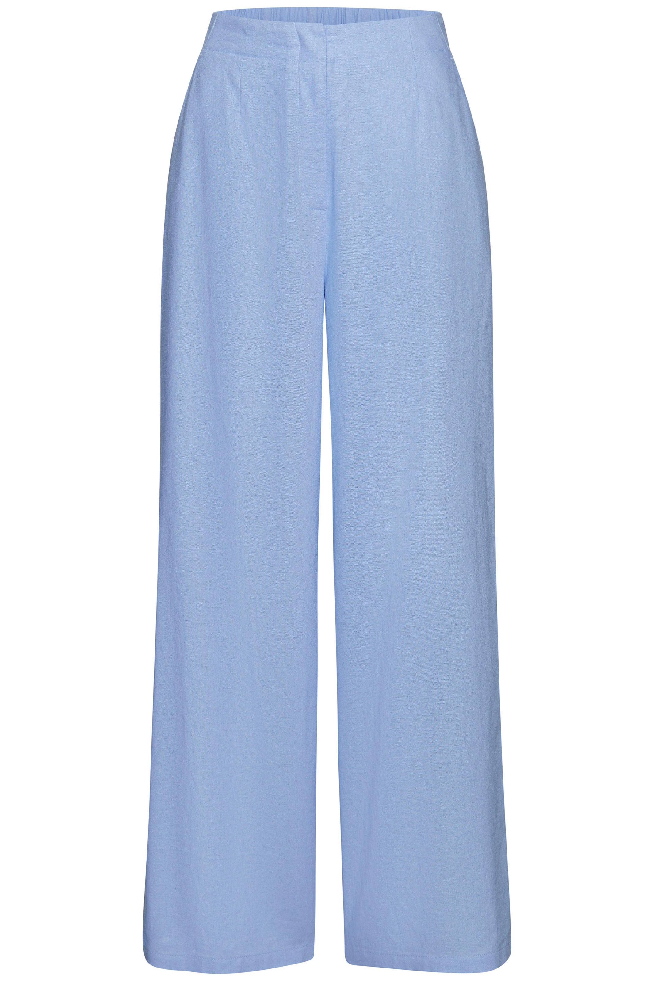 Buffalo Leinenhose, mit weiter Beinform und Taschen, luftige Stoffhose