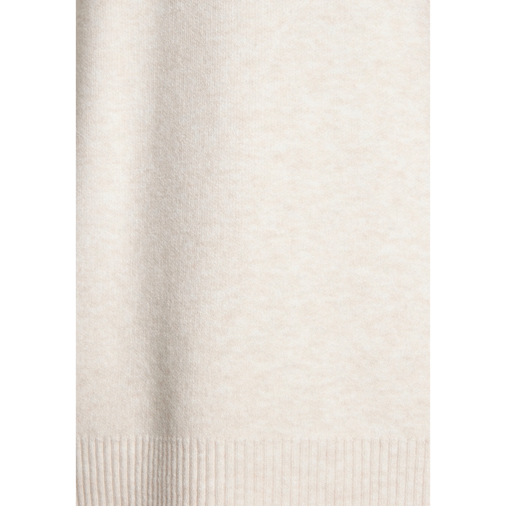 Elbsand Sweater, Rollkragenpullover aus weichem Strick, Loungewear