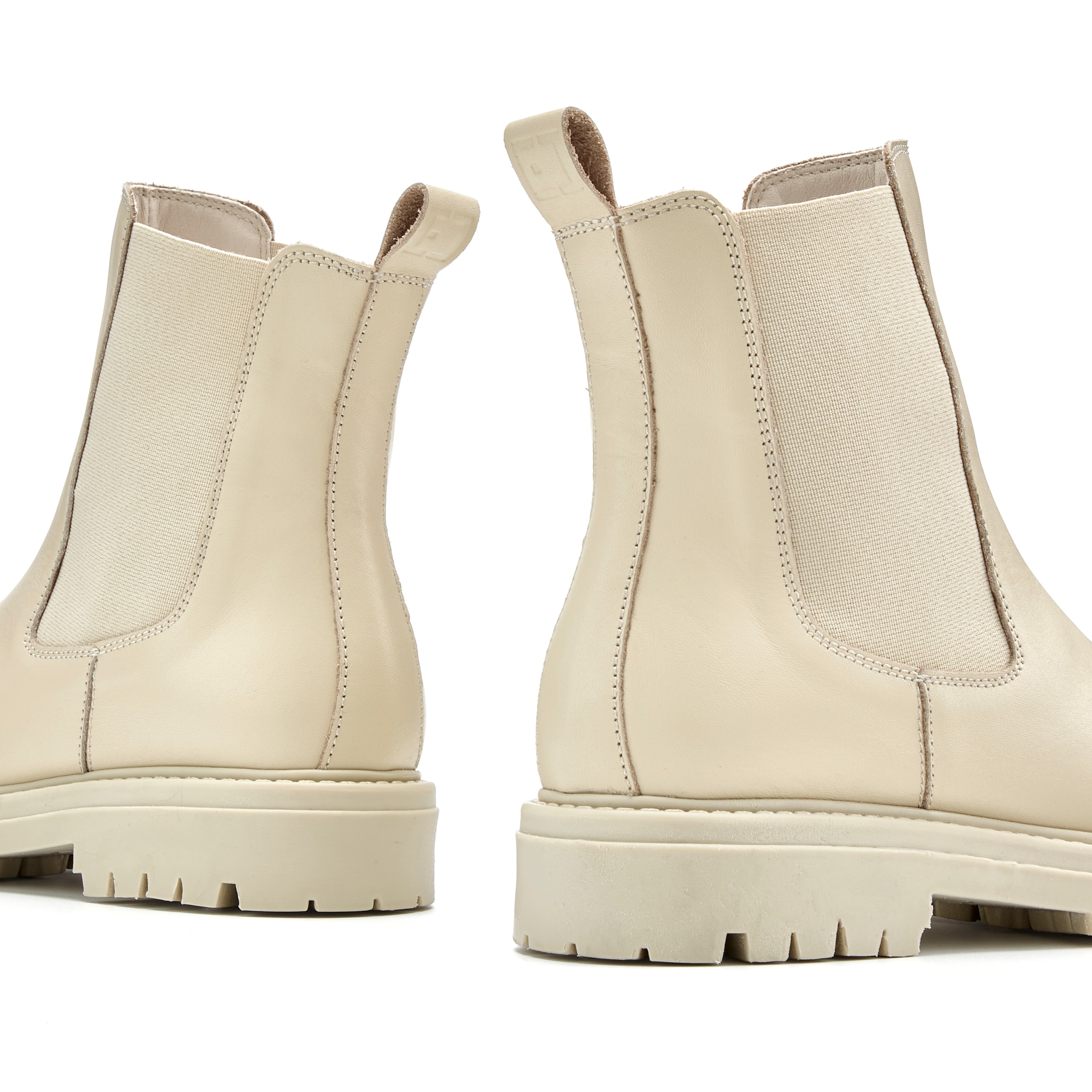Elbsand Bottines »Chelseaboots, Schlupfstiefel, Lederstiefelette, Sommerstiefelette«  NOUVEAU bottes biker en cuir avec inserts stretch et semelle profilée légère