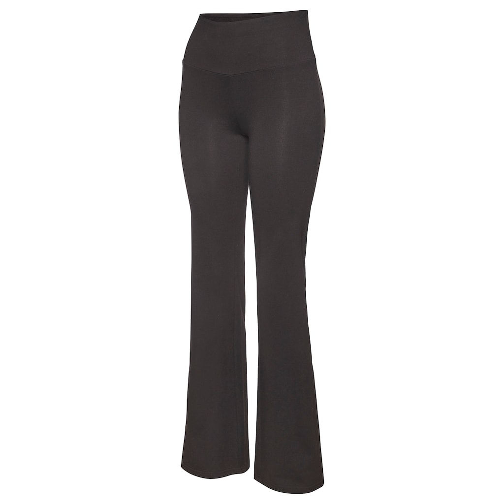 LASCANA ACTIVE Jazzpants, mit breitem Bündchen