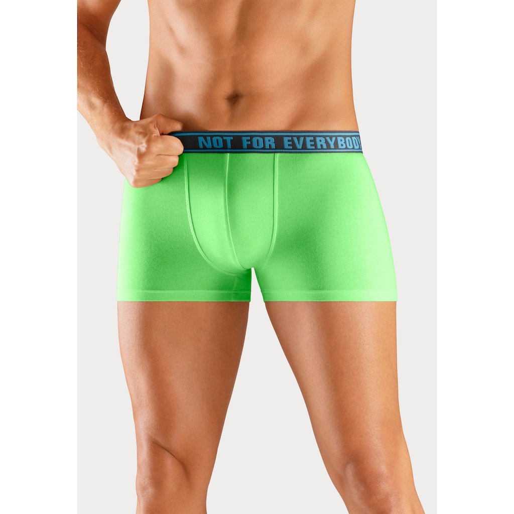 Bruno Banani Boxer »Boxershorts für Herren«, (Packung, 4 St.), mit Schriftzug im Bund
