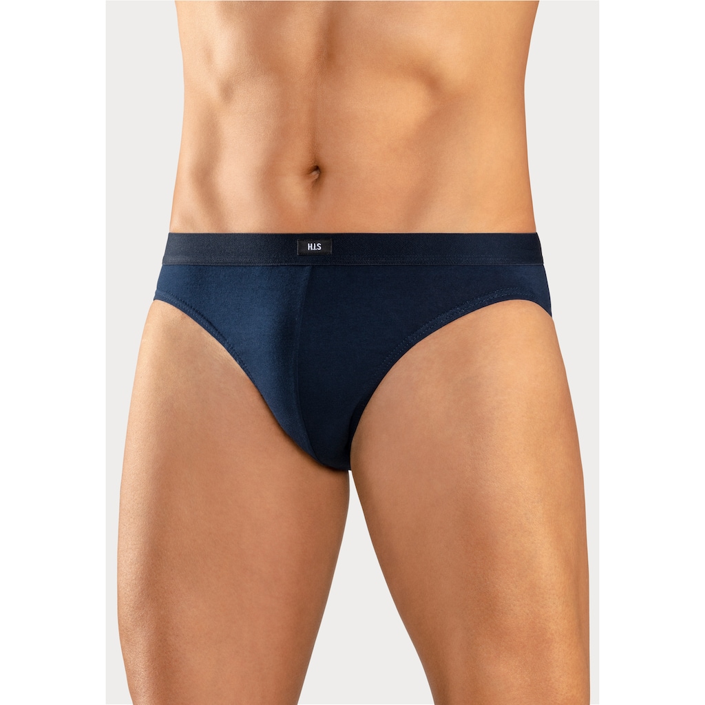 H.I.S Slip, (Packung, 3 St.), mit H.I.S Logo vorn