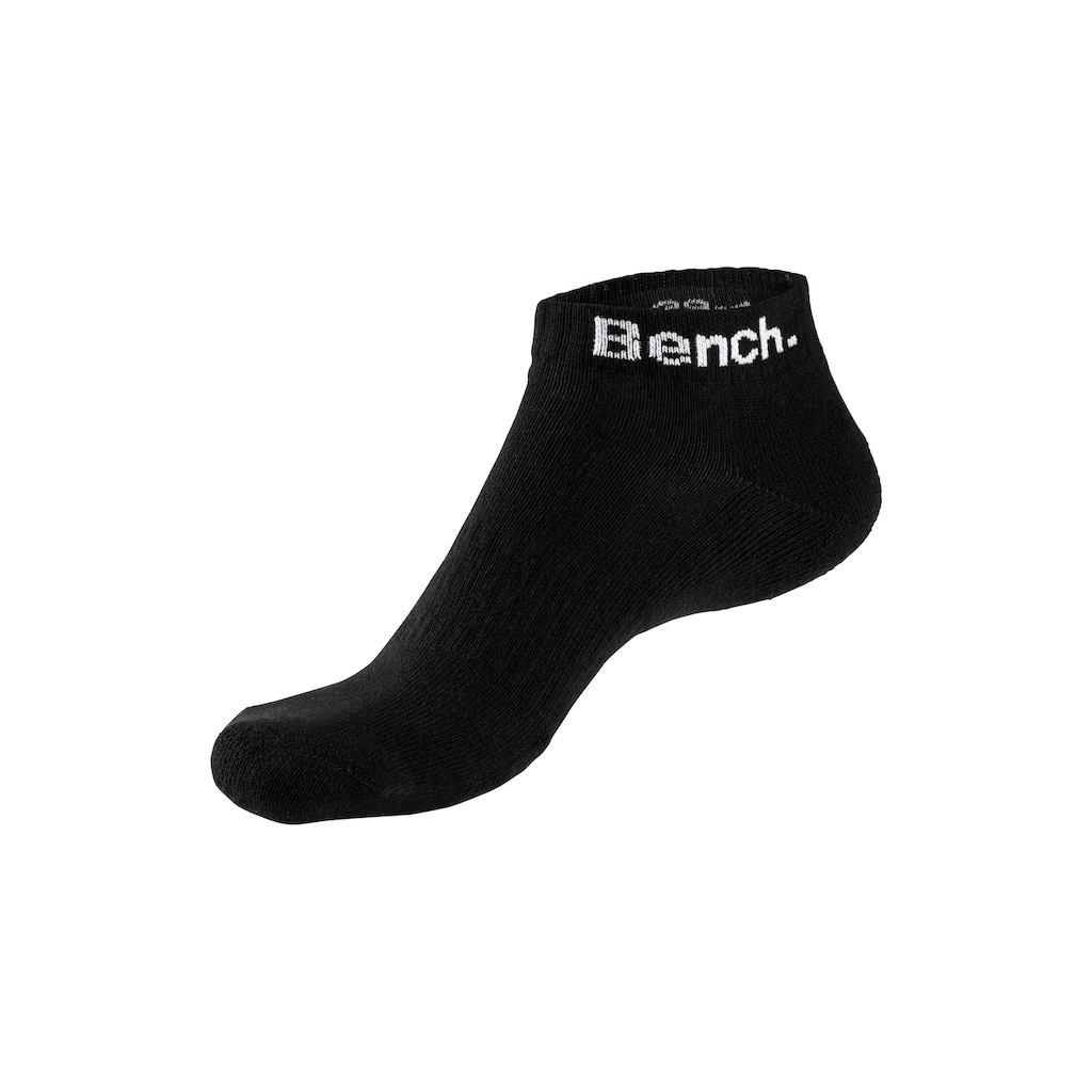 Bench. Sportsocken, (Packung, 12 Paar), Tennis Kurzsocken mit Halbfussfrottee