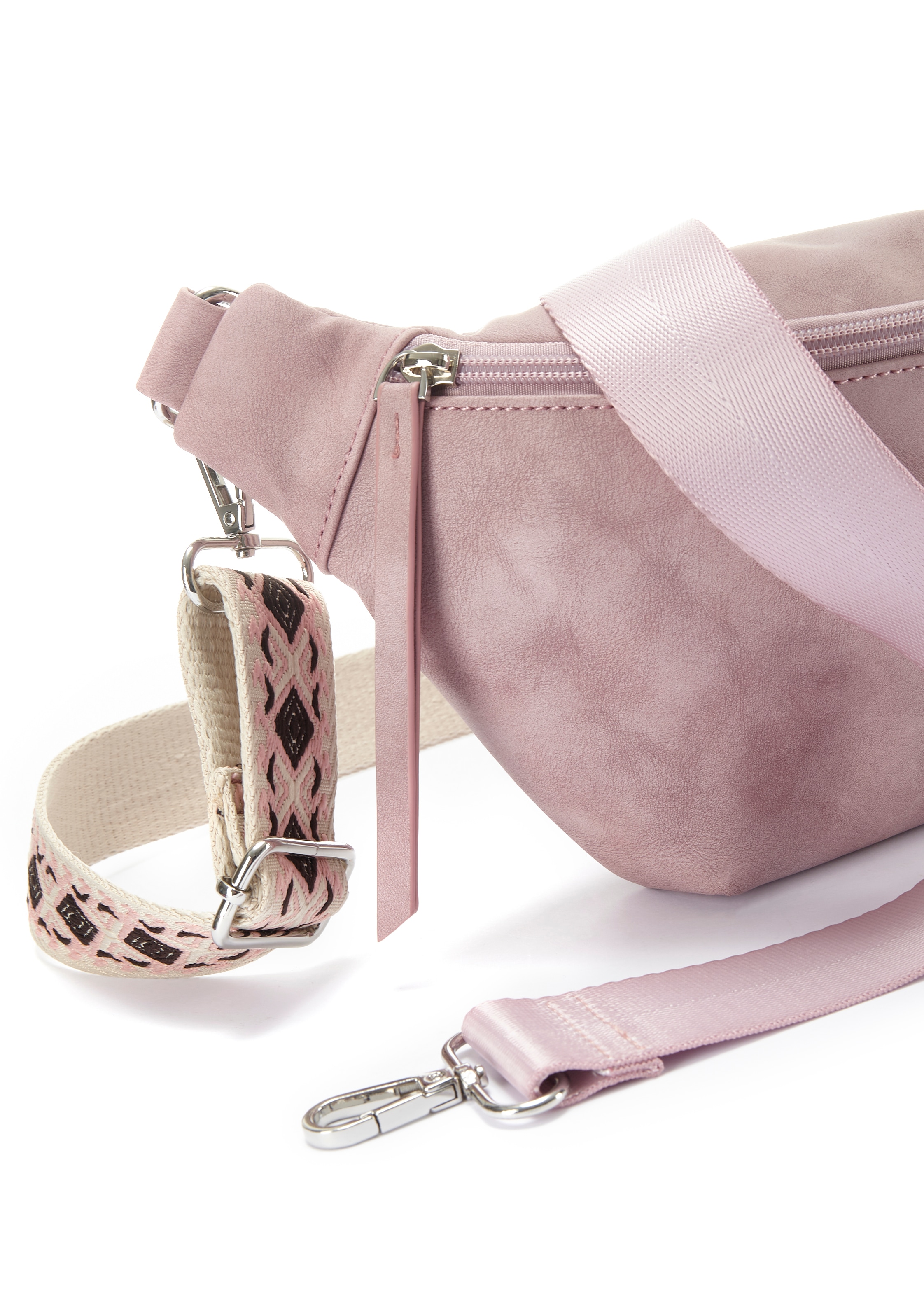 Vivance Bauchtasche »Umhängetasche, Hüfttasche«, Crossbody-Bag, Gürteltasche, austauschbarer Schulterriemen VEGAN