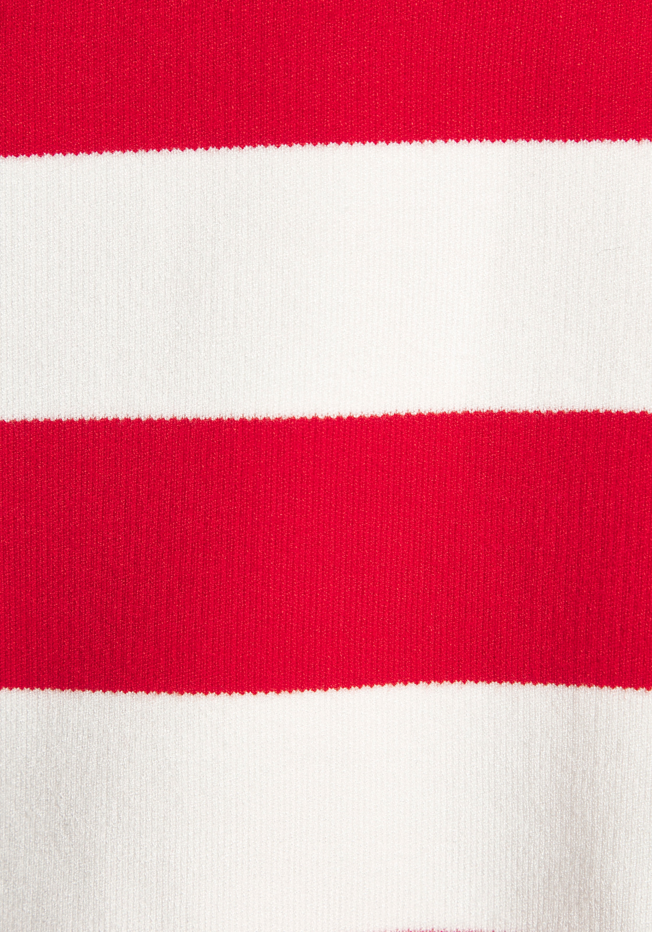 LASCANA Polokragenpullover mit Blockstreifen, Strickpullover, casual-sportiv