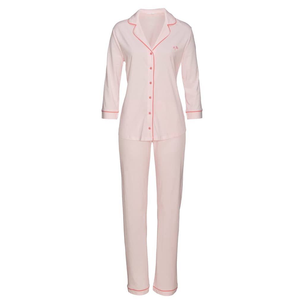 Vivance Dreams Pyjama, mit floralem Druck