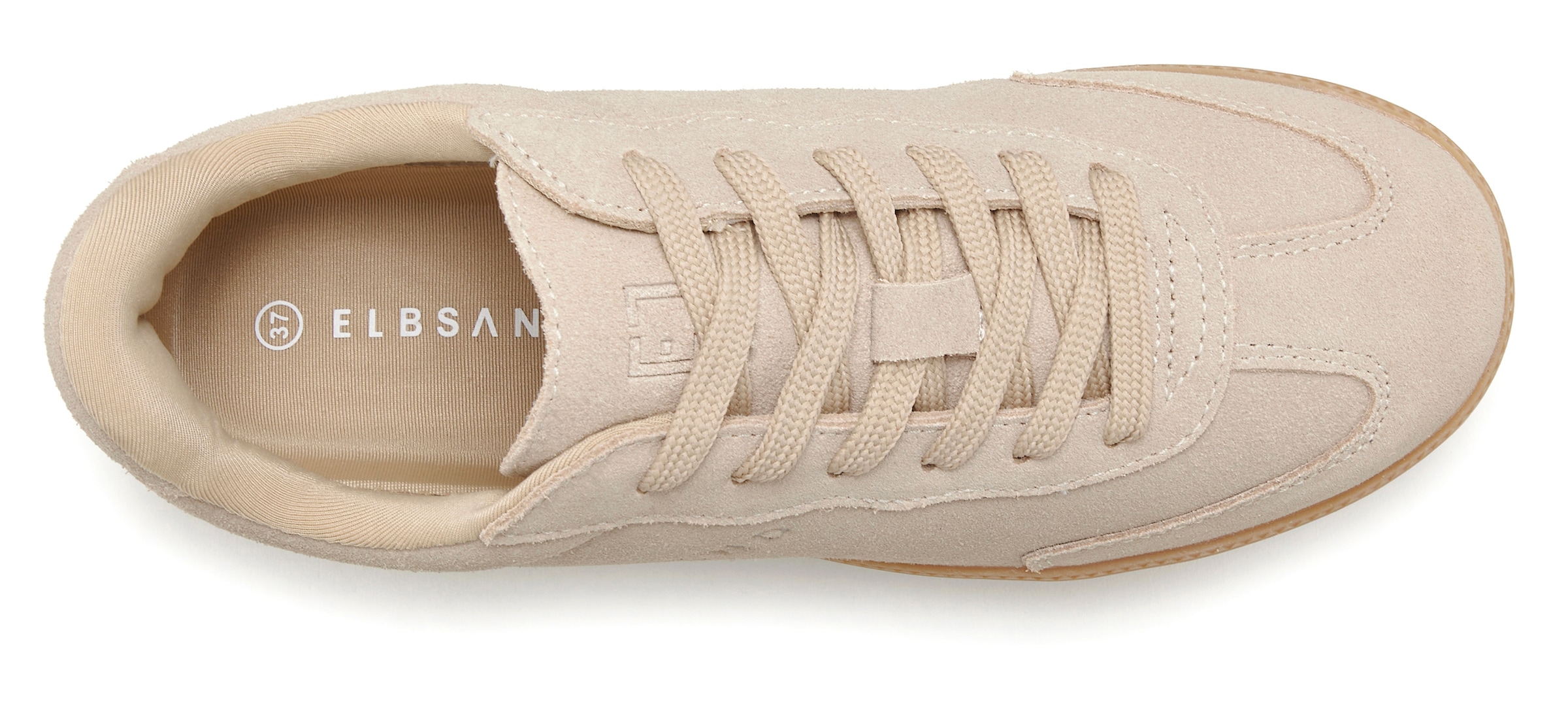 Elbsand Sneaker »Freizeitschuh, Schnürschuh«, Retro Sneaker, Lederschuh, Schnürhalbschuh aus Leder Unisex