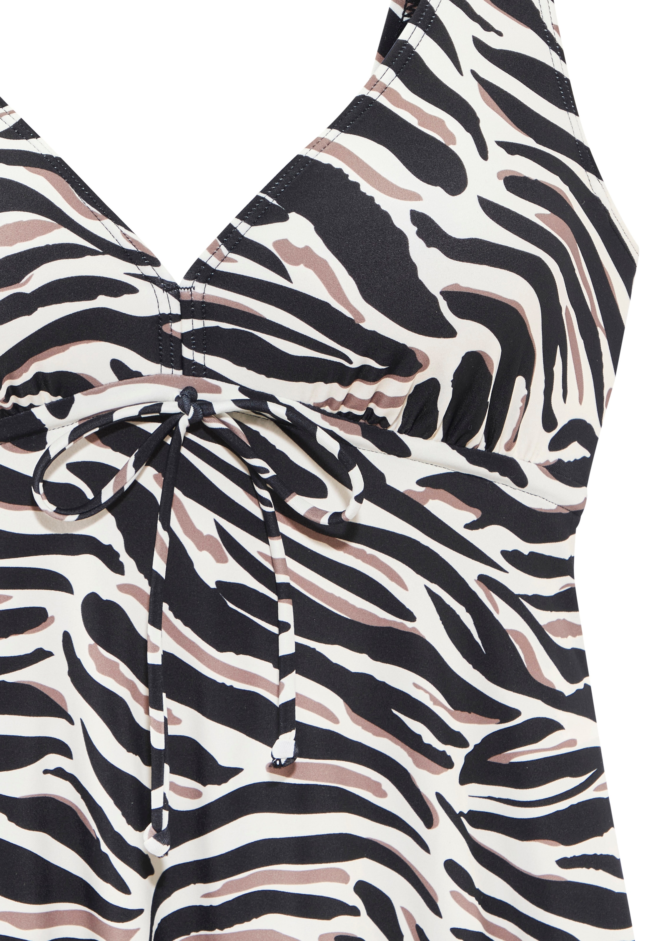 LASCANA Haut de tankini à armatures »Debbie« mit abstraktem Animal-Print