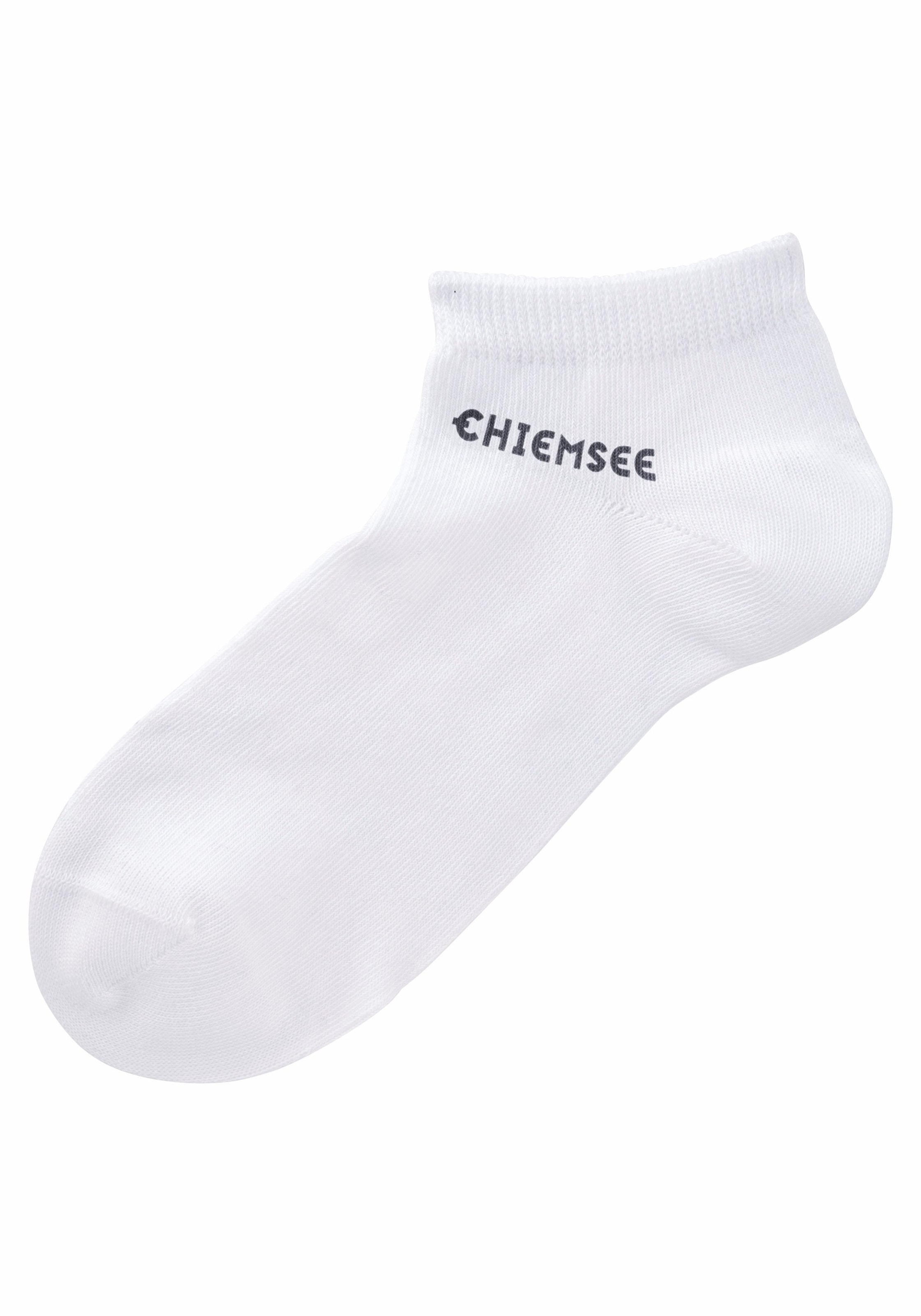 Chiemsee Sneakersocken, (Packung, 7 Paar), mit eingestricktem Schriftzug