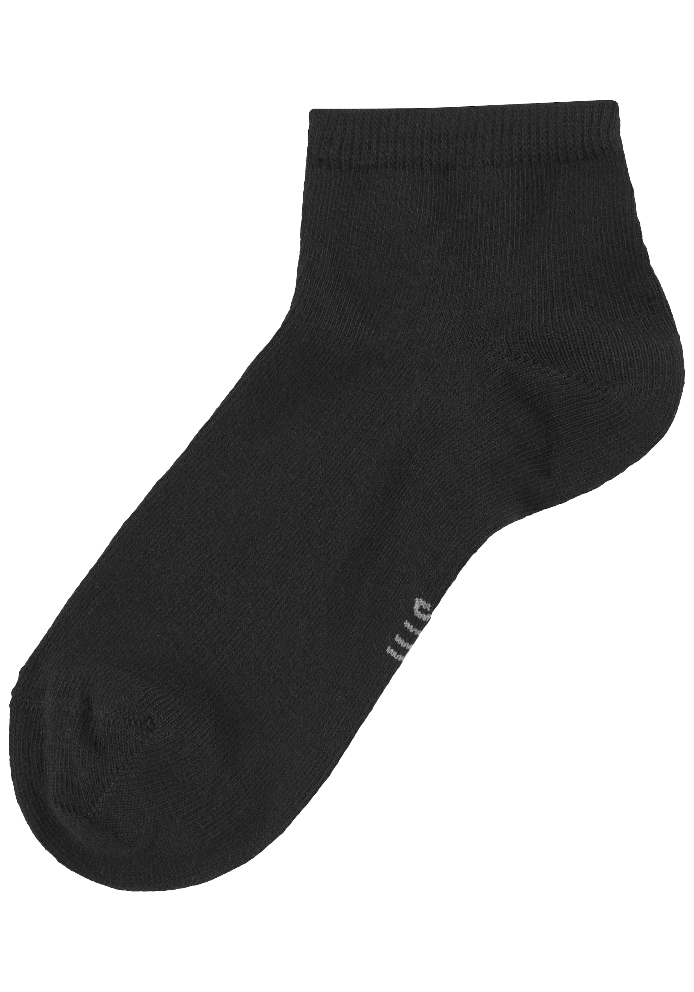 H.I.S Kurzsocken »Damen Sport Basic Socken, Laufsocken ohne Frottee« Packung, Grosspackung, 10 Paar tlg. mit verstärkter Ferse und Spitze