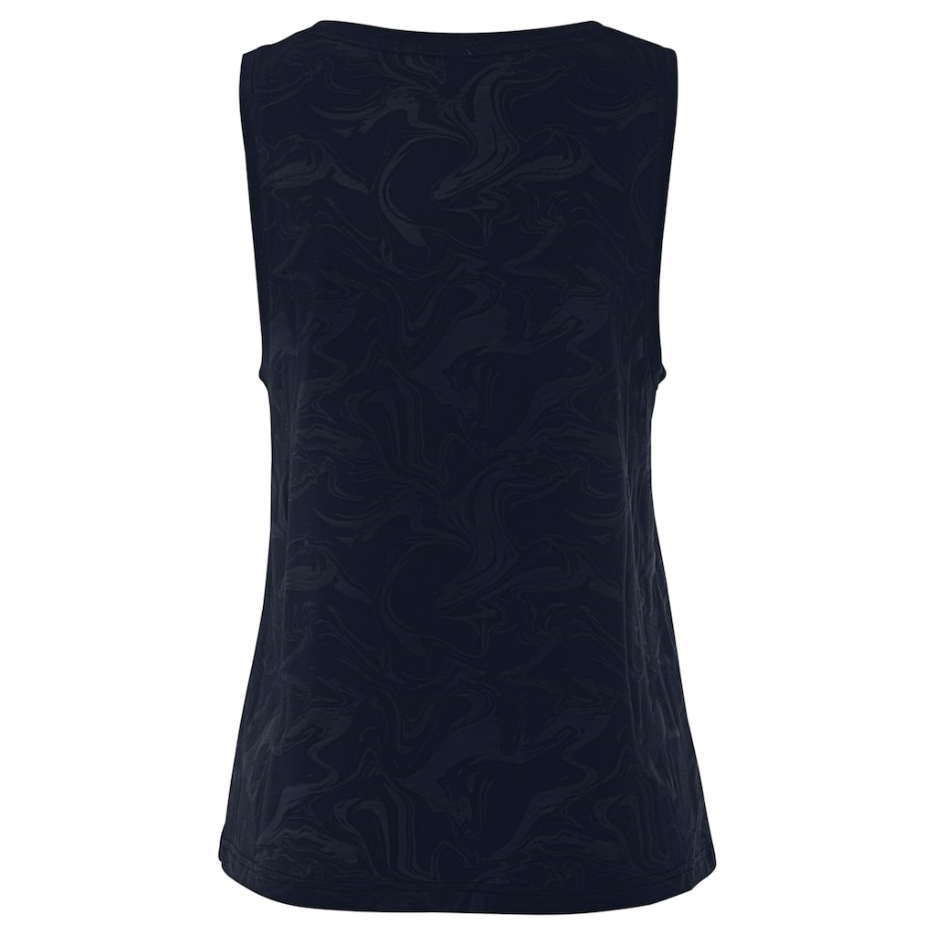 LASCANA ACTIVE Funktionsshirt, Sportshirt mit Rundhalsausschnitt und Logodruck