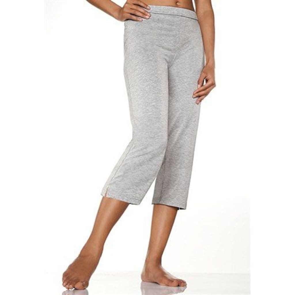 Vivance active Caprihose, (2er-Pack), mit Gummibund, Loungewear