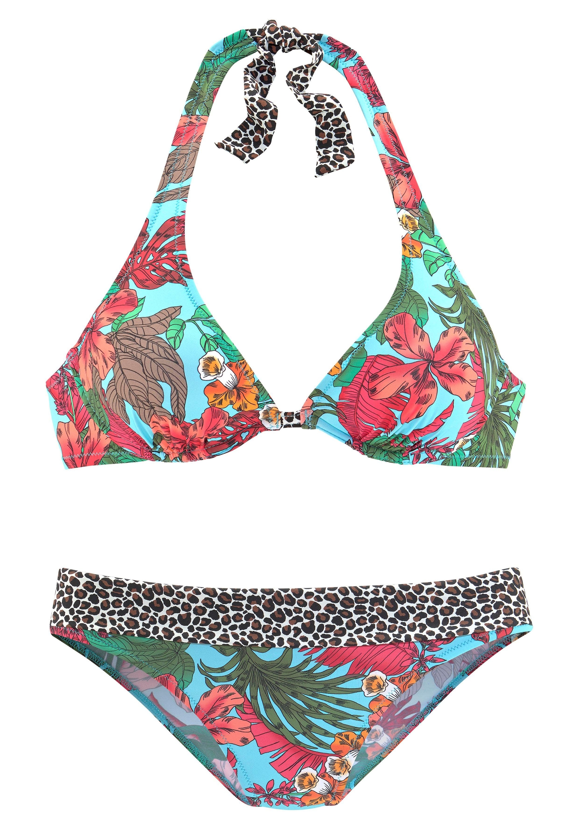 Bruno Banani Bügel-Bikini, mit Mustermix