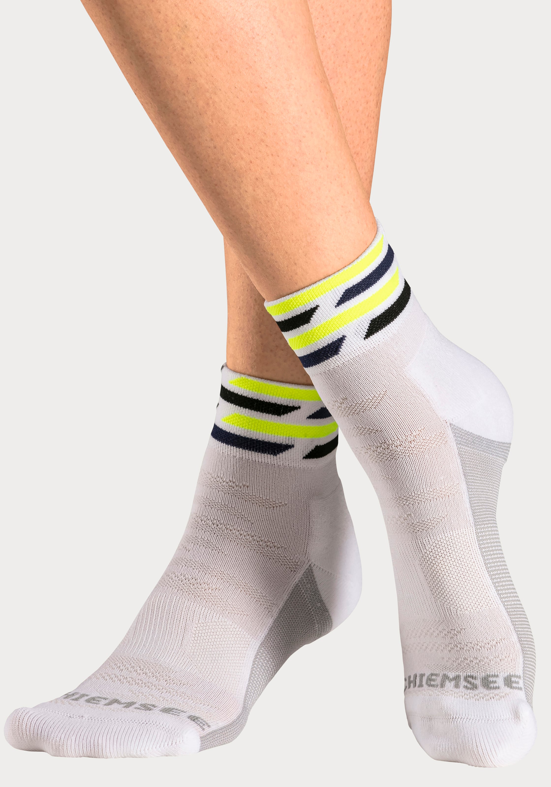 Chiemsee Funktionssocken, (Packung, 3 Paar), Nylon-Microfaser Sportsocken