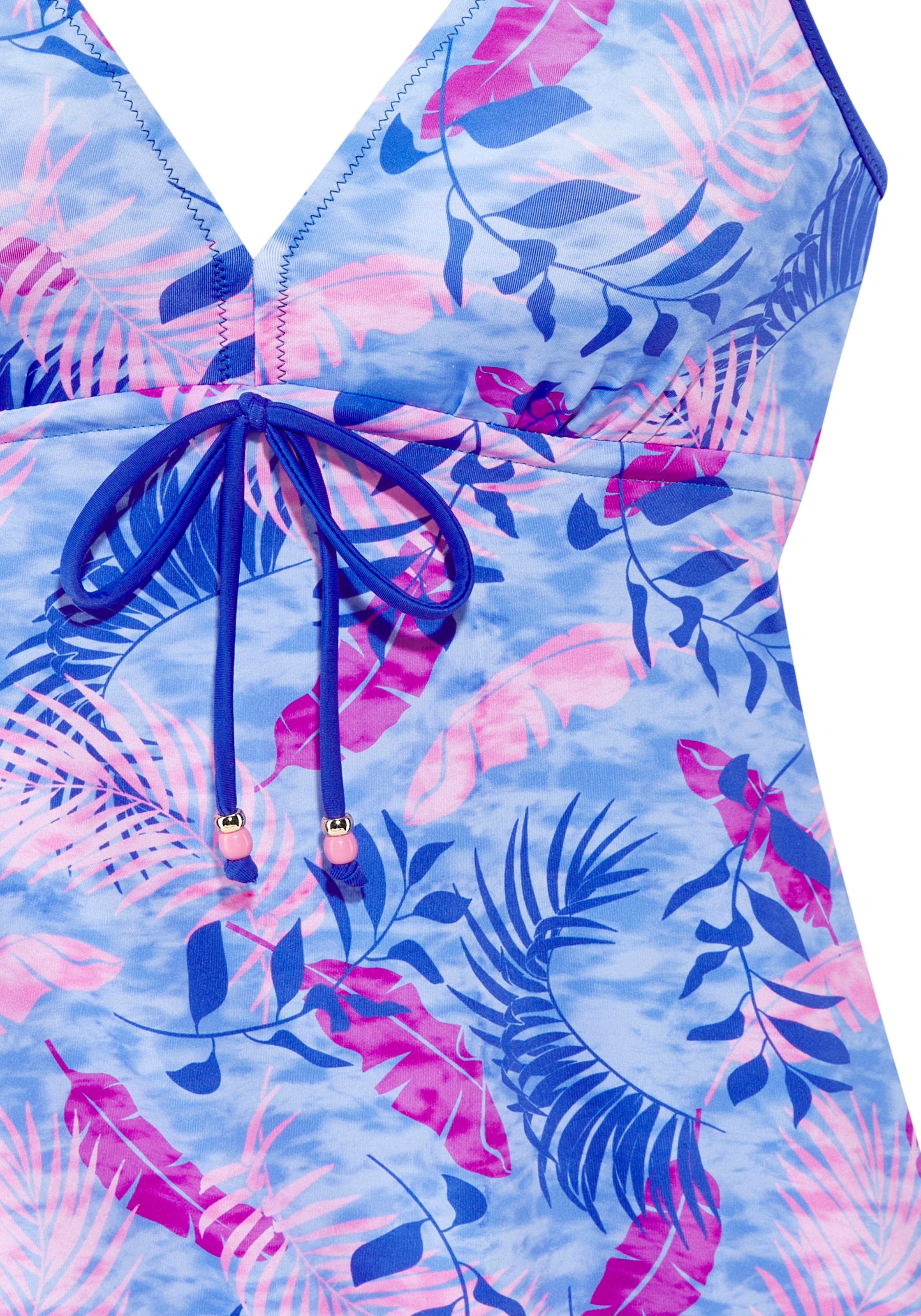 Vivance Tankini à armatures avec imprimé feuilles stylé