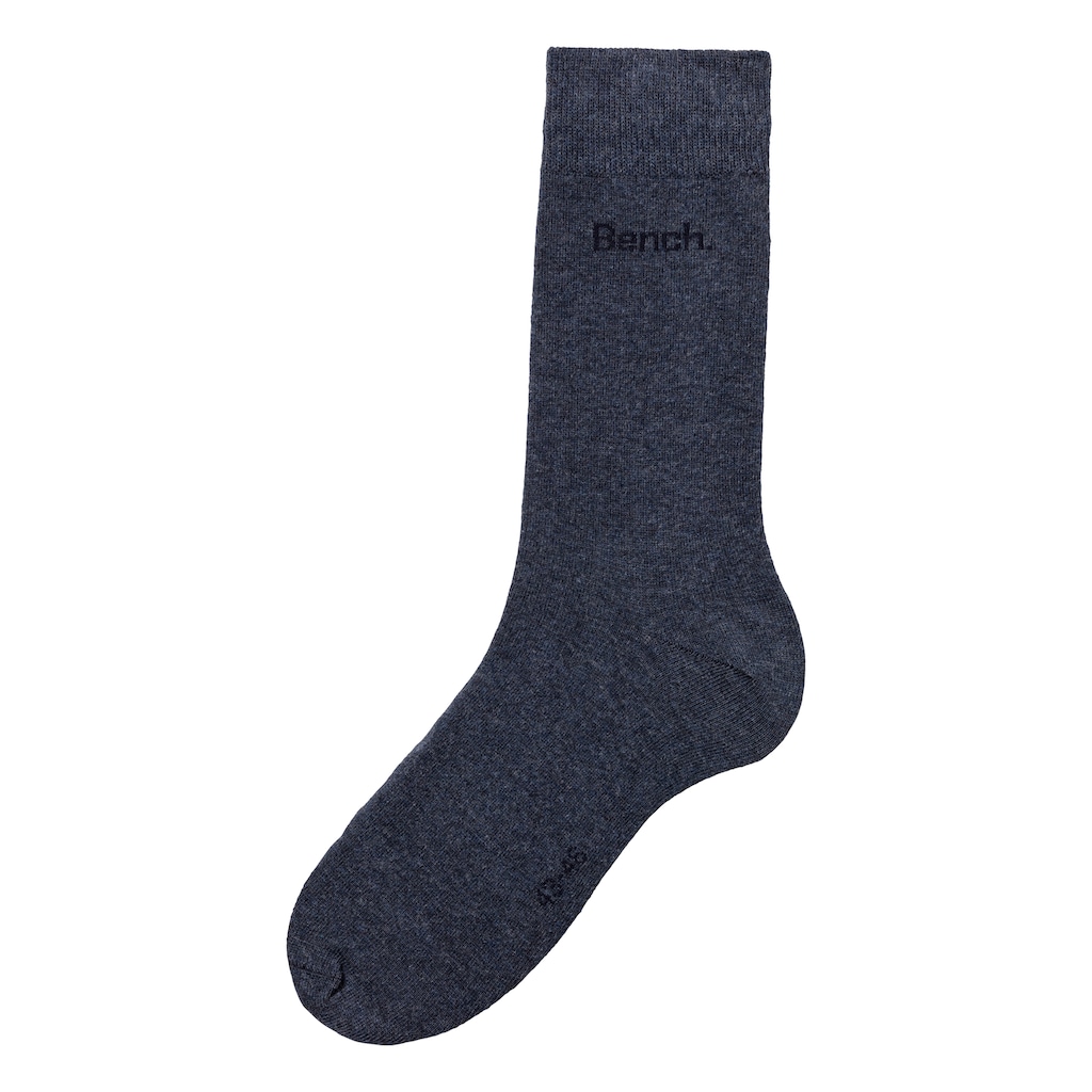 Bench. Basicsocken, (Packung, 4 Paar), in angenehm weicher Markenqualität