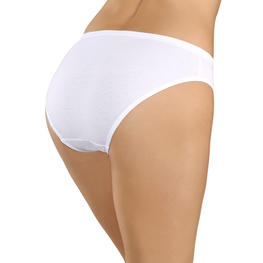 petite fleur Jazz-Pants Slips, (6er-Pack), aus reiner Baumwolle