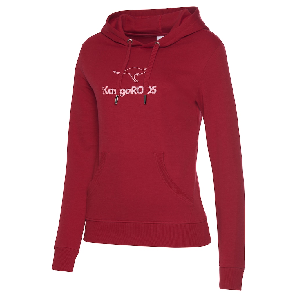 KangaROOS Hoodie, mit Kängurutasche, Loungewear, Loungeanzug