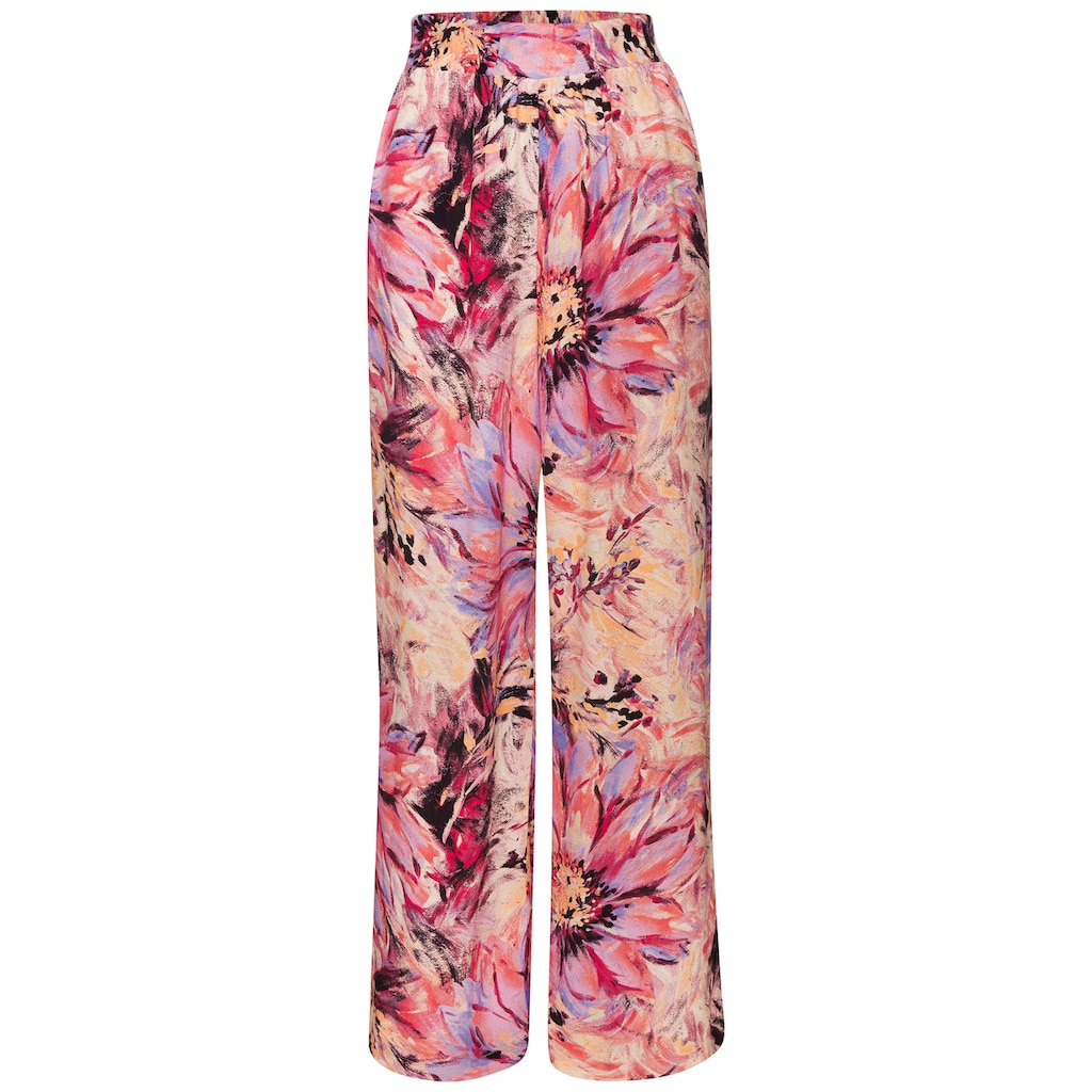 LASCANA Palazzohose, mit Alloverprint