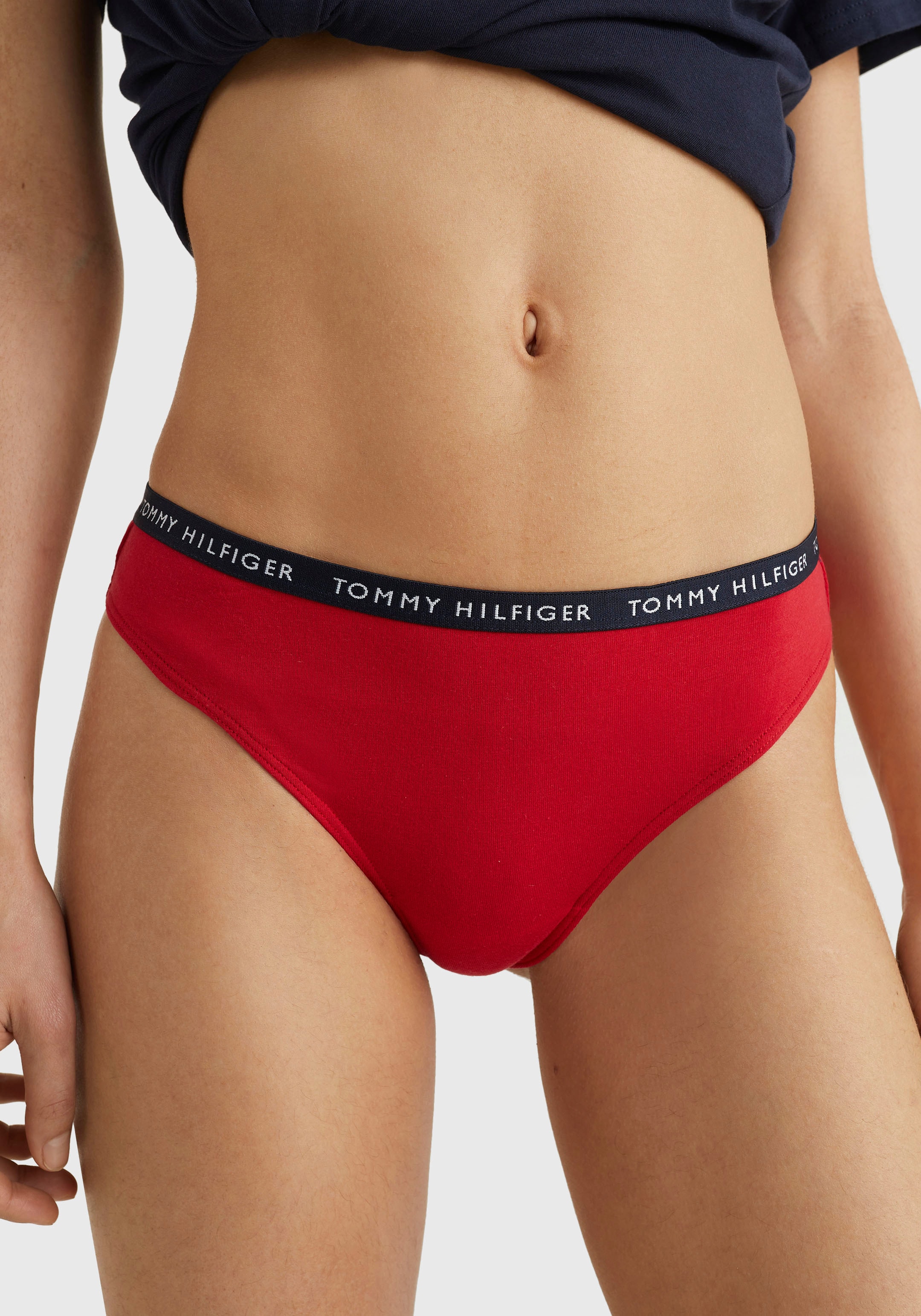 Tommy Hilfiger Underwear String 3 Stk. mit schmalem Logobündchen
