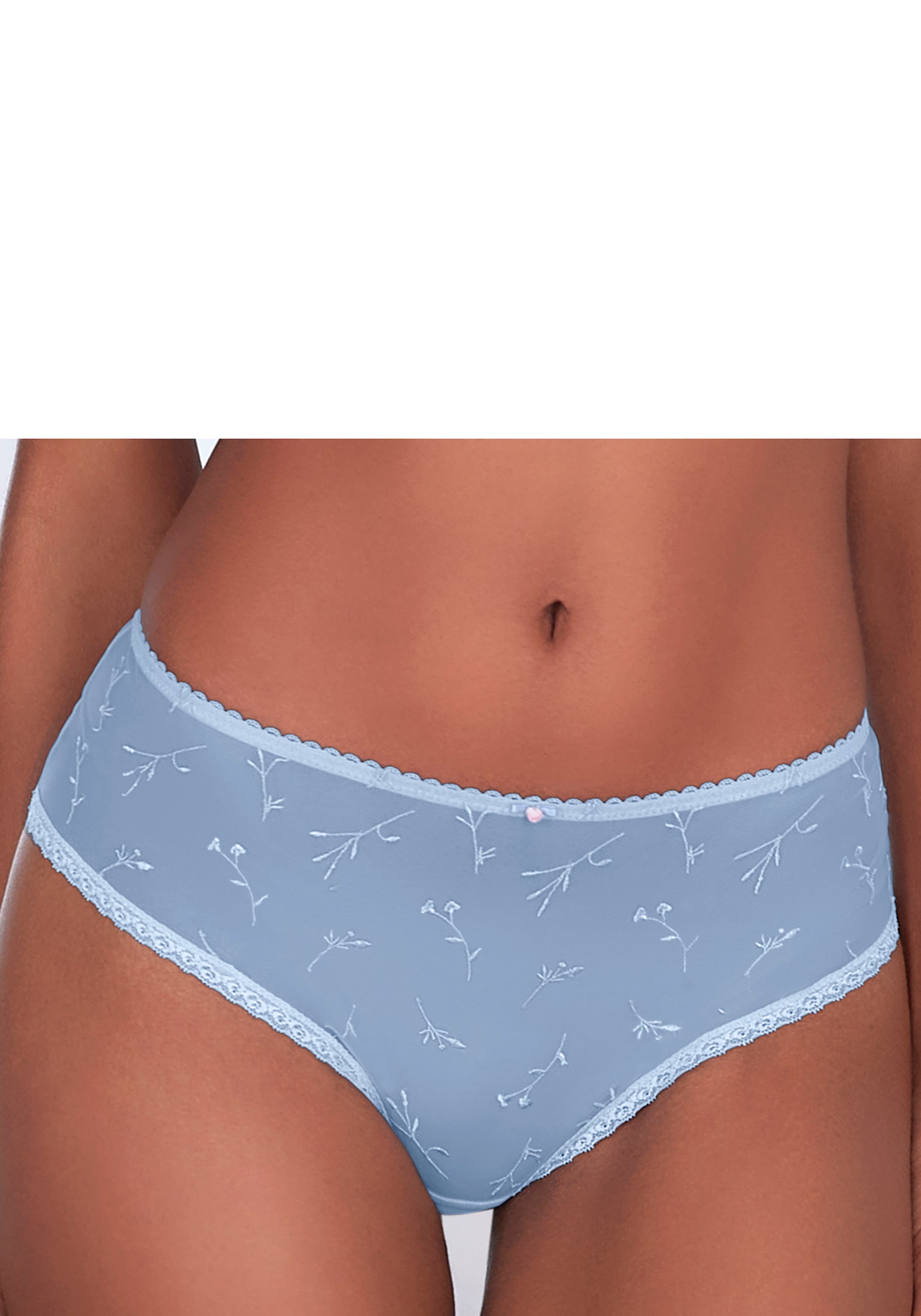 Vivance Panty »Thea« mit Blumen aus feiner Stickereispitze, sexy Dessous