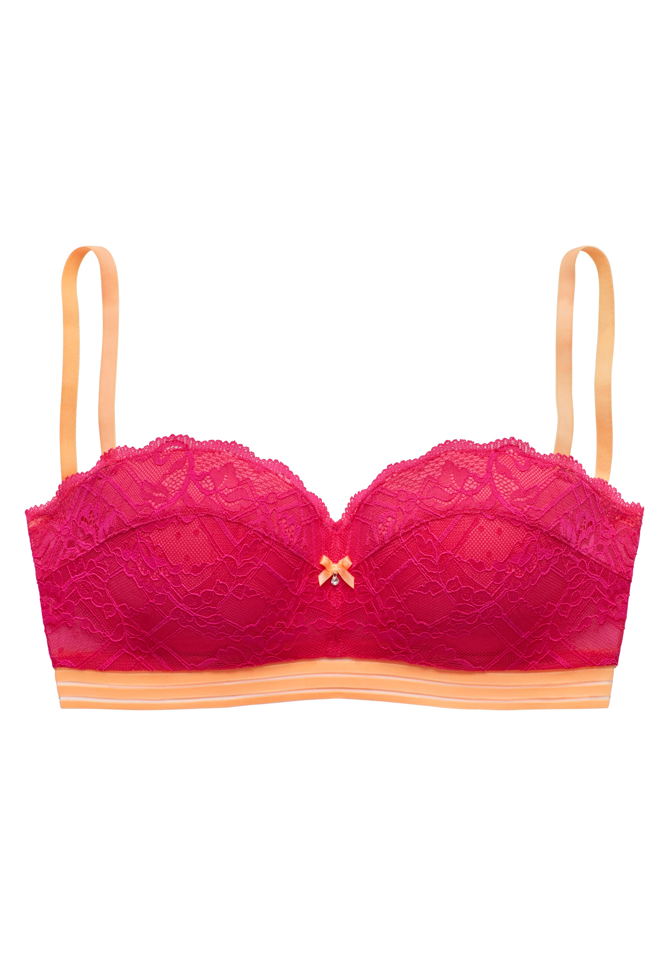 Vivance Push-up-BH, mit Bügel und mit 4 Tragevarianten, Multiway-BH, Dessous