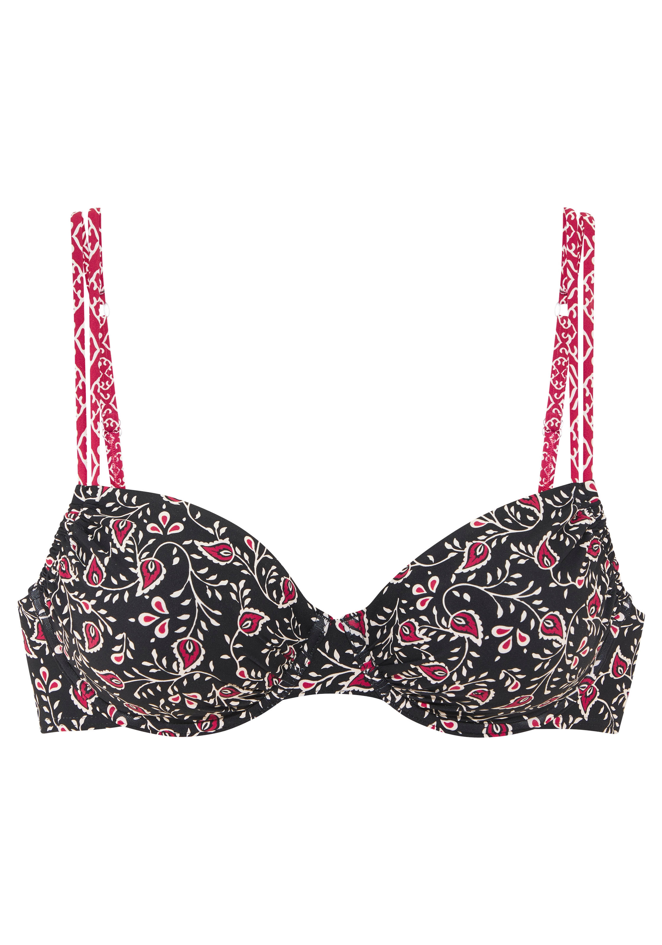 LASCANA Haut de bikini à armatures »Louna« im Mustermix-Design