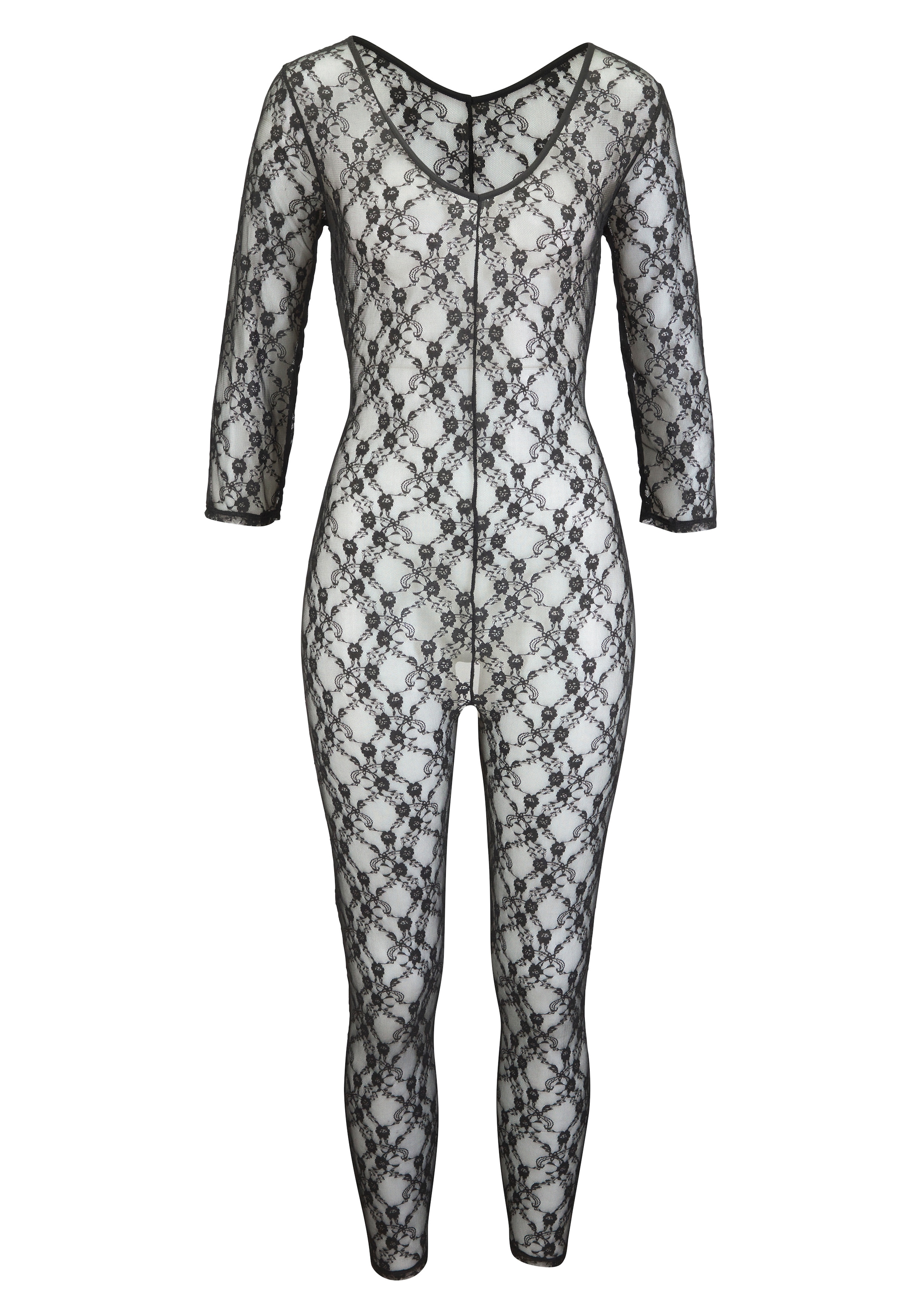 petite fleur gold by Lascana Body-Ouvert », Catsuit, Bodystocking mit Ouvert-Öffnung, grosse Grössen« sexy Unterwäsche, sexy Dessous, Reizwäsche Damen