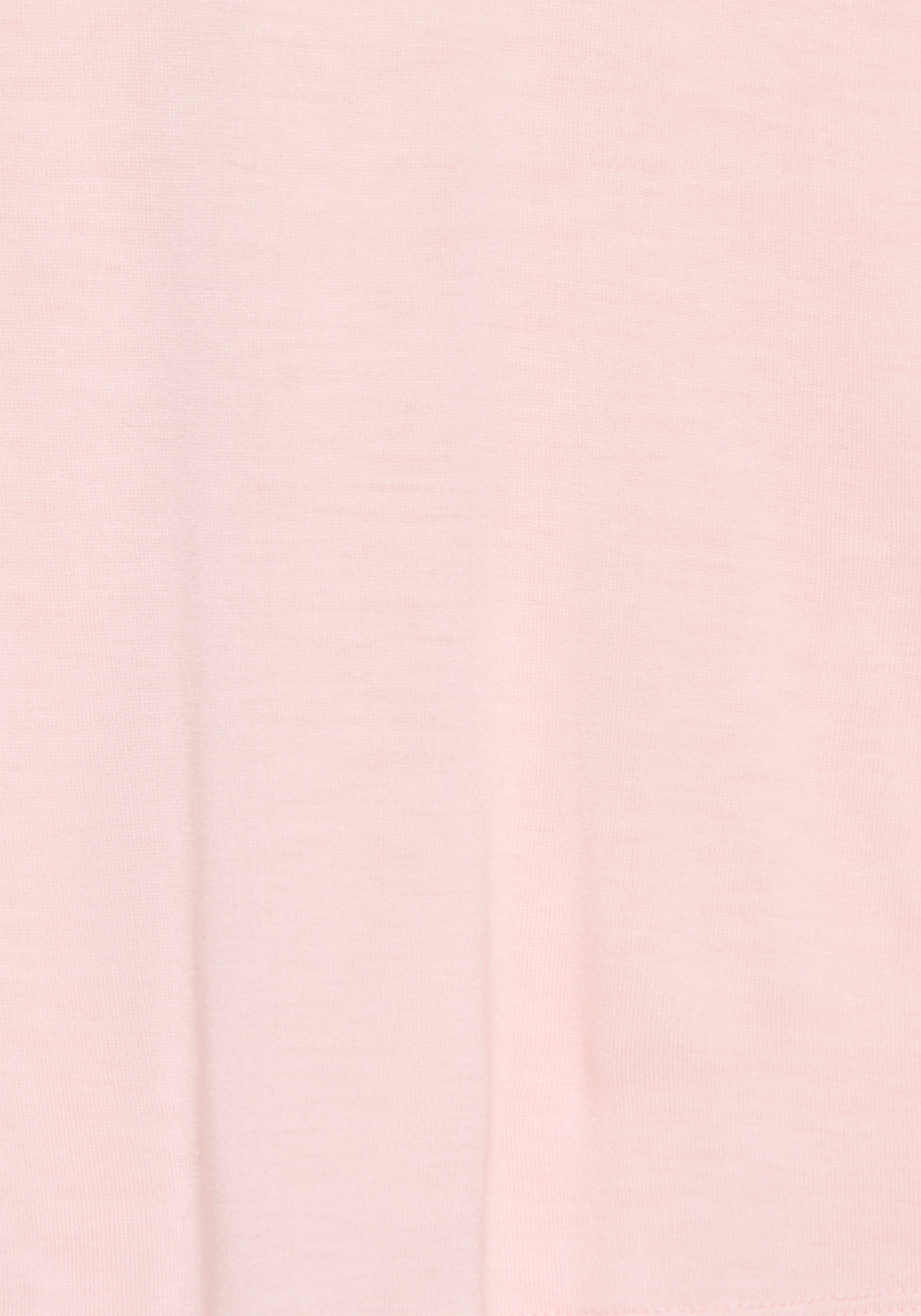 LASCANA Haut de pyjama mit Spitze am V-Ausschnitt