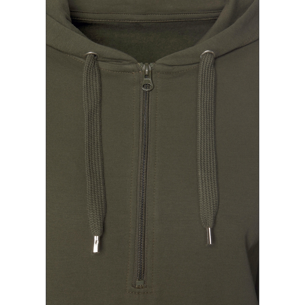 Bench. Loungewear Hoodie, mit Reissverschluss, Loungewear, Loungeanzug