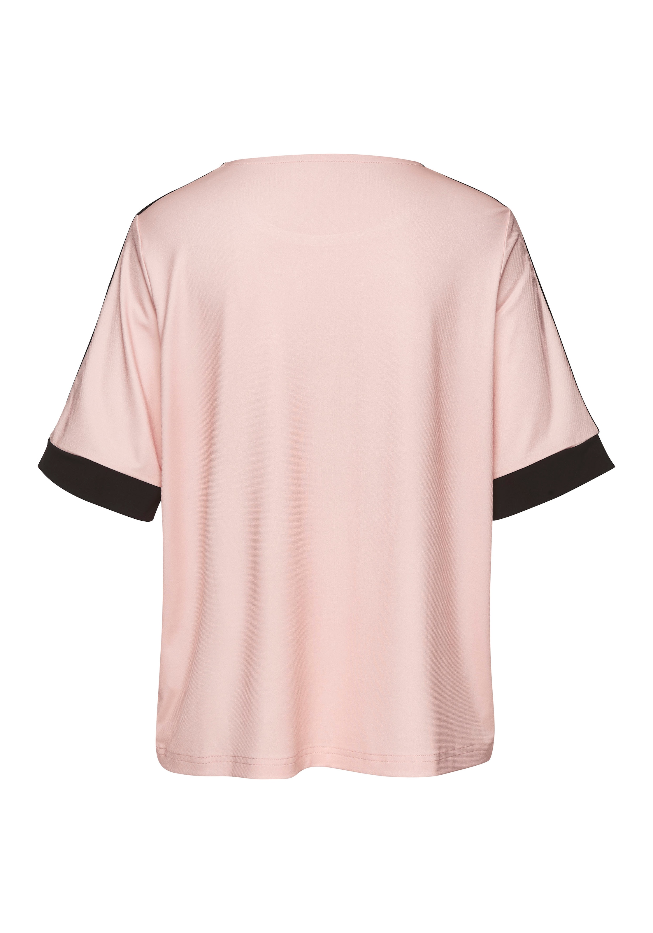 Vivance Kurzarmshirt, mit sportlichen Kontraststreifen
