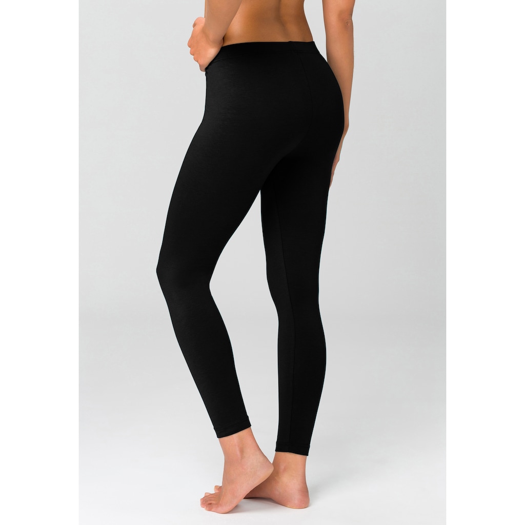 Vivance active Leggings, (2er-Pack), mit Gummibund, Loungewear